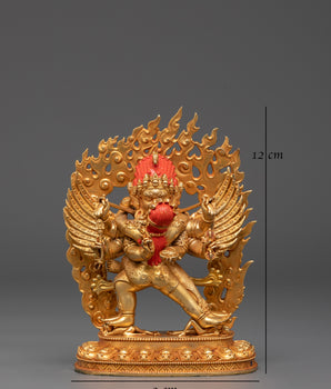 Buddhist Protector Hayagriva with Consort Statue | Fierce Manifestation of Compassion