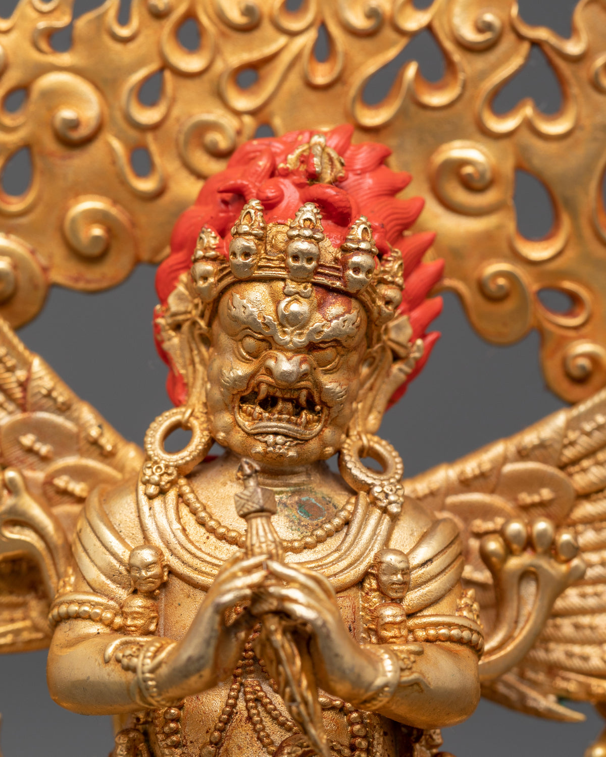 Protector Deity Vajrakilaya Sculpture | A Sacred Symbol of Strength and Protection