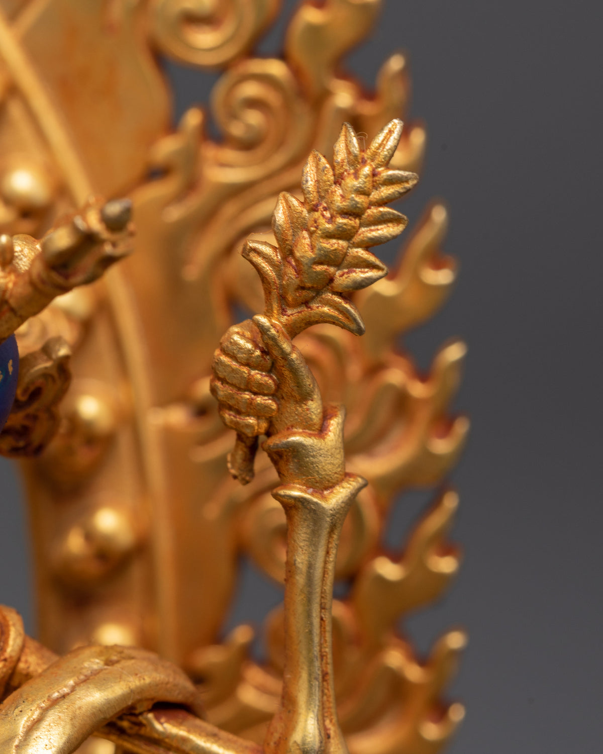 Divine Protector Chitipatti Sculpture | A Sacred Guardian in Tibetan Buddhism