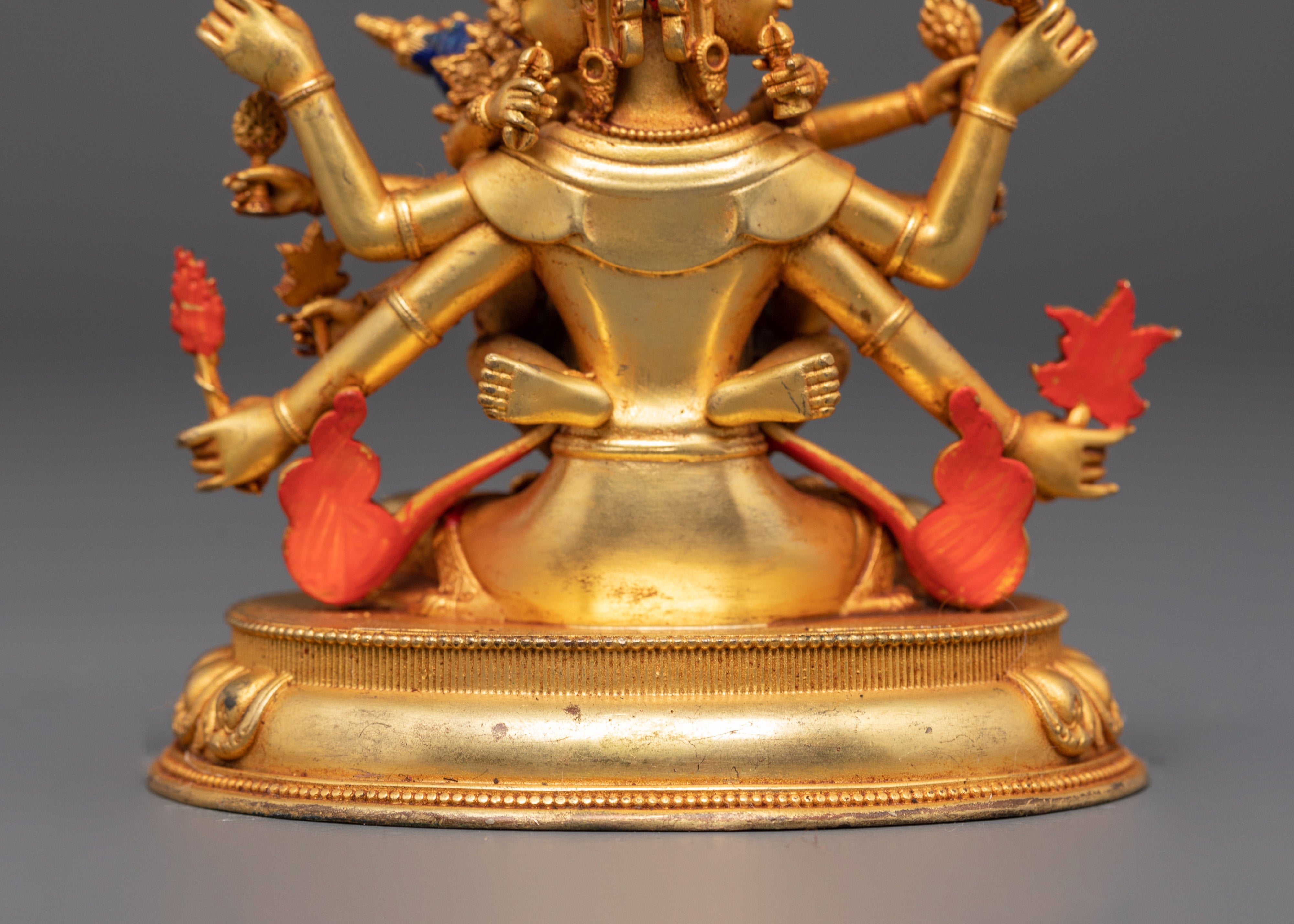 Bodhisattva Deity Guhyasamaja With His Consort Statue | Tantric Meditation Sculpture