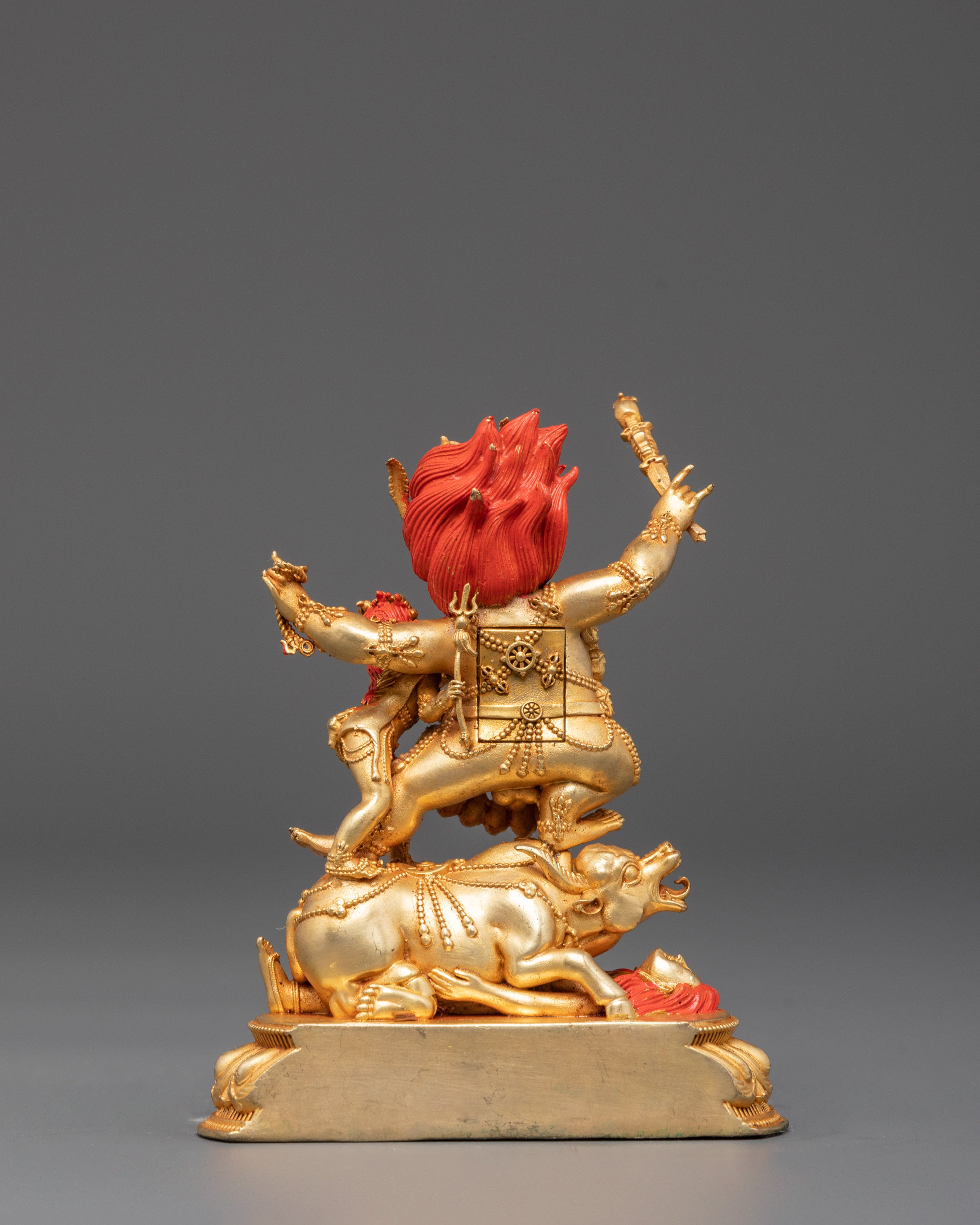 Tantric Deity Yamantaka Sculpture | A Sacred Representation of Protection
