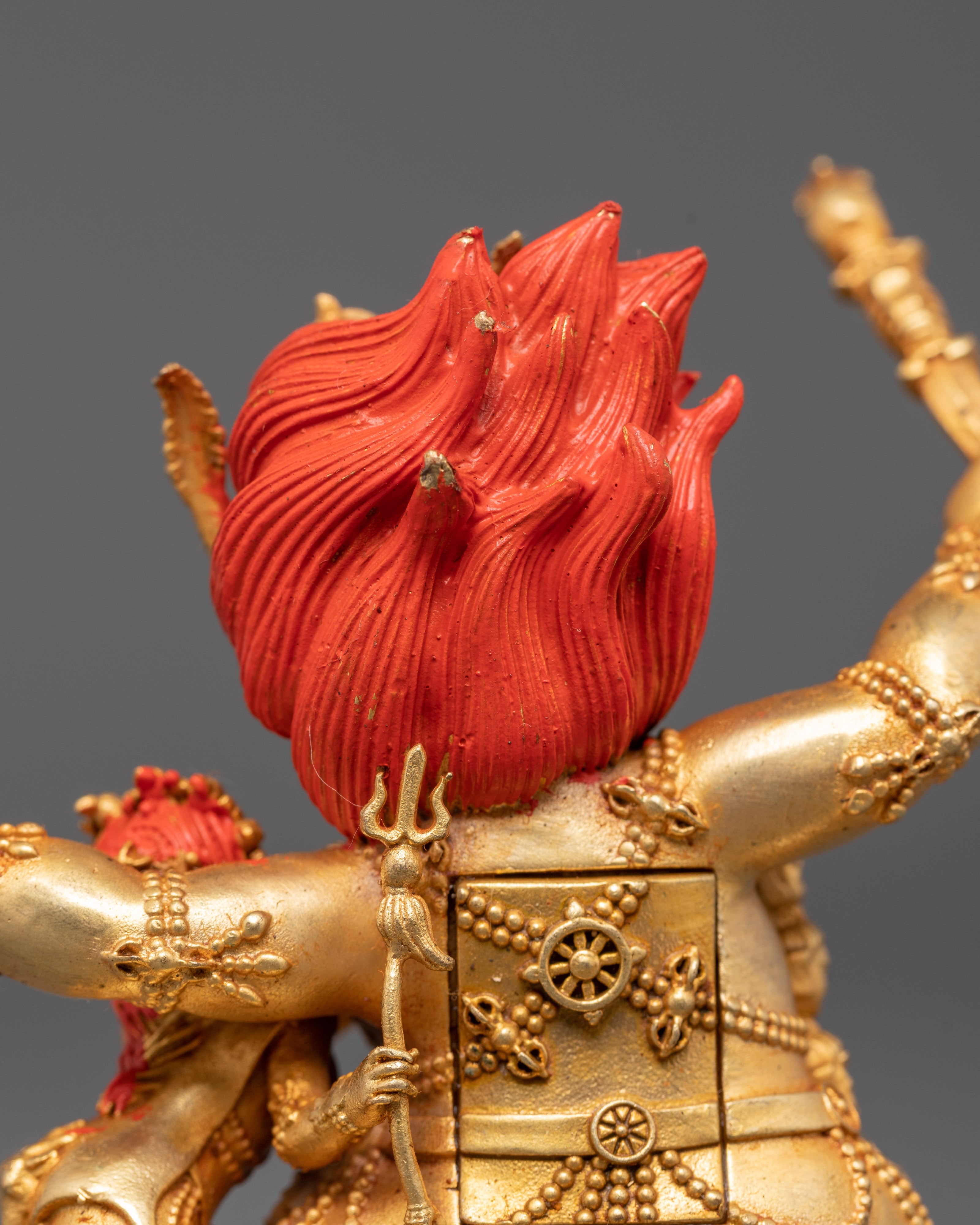 Tantric Deity Yamantaka Sculpture | A Sacred Representation of Protection