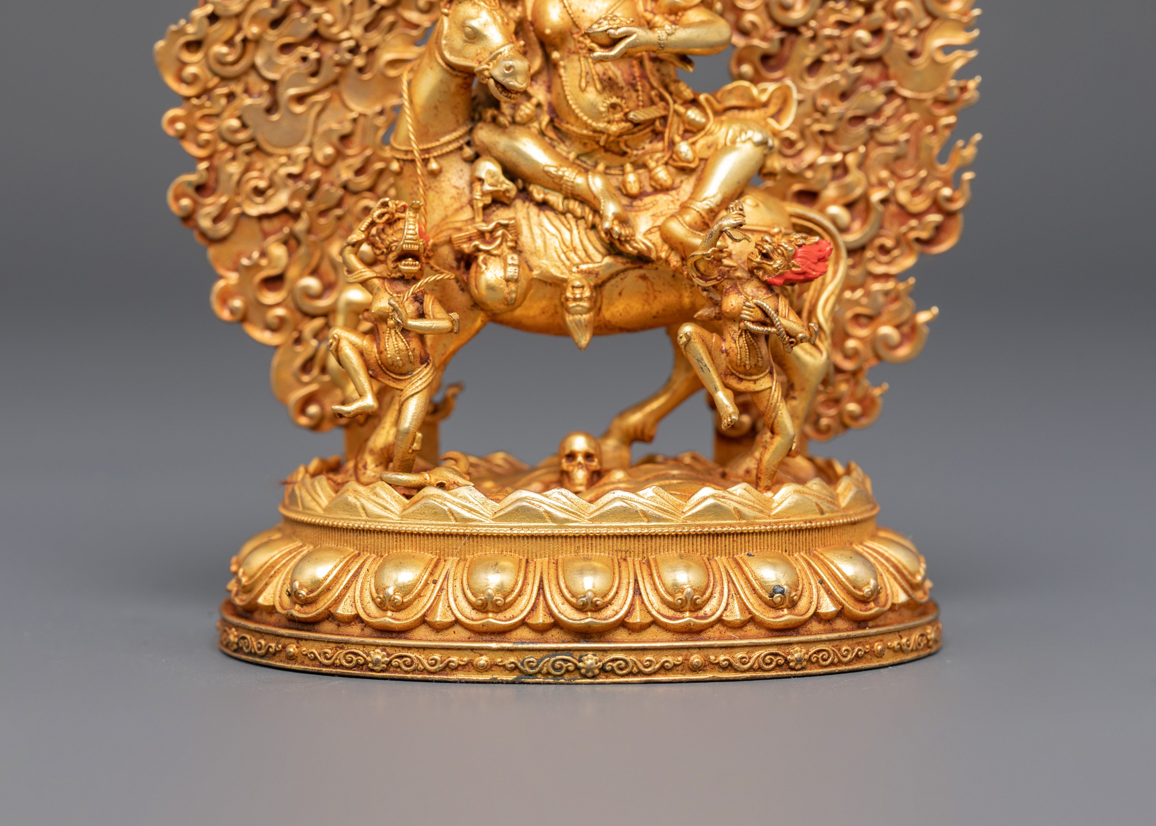 Sacred Tantric Buddhist Palden Lhamo Statue | Protector of the Dharma