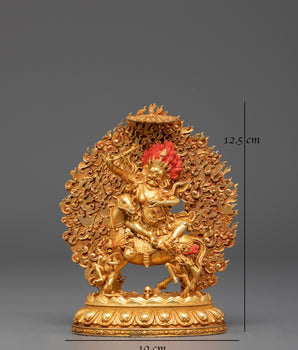 Sacred Tantric Buddhist Palden Lhamo Statue | Protector of the Dharma