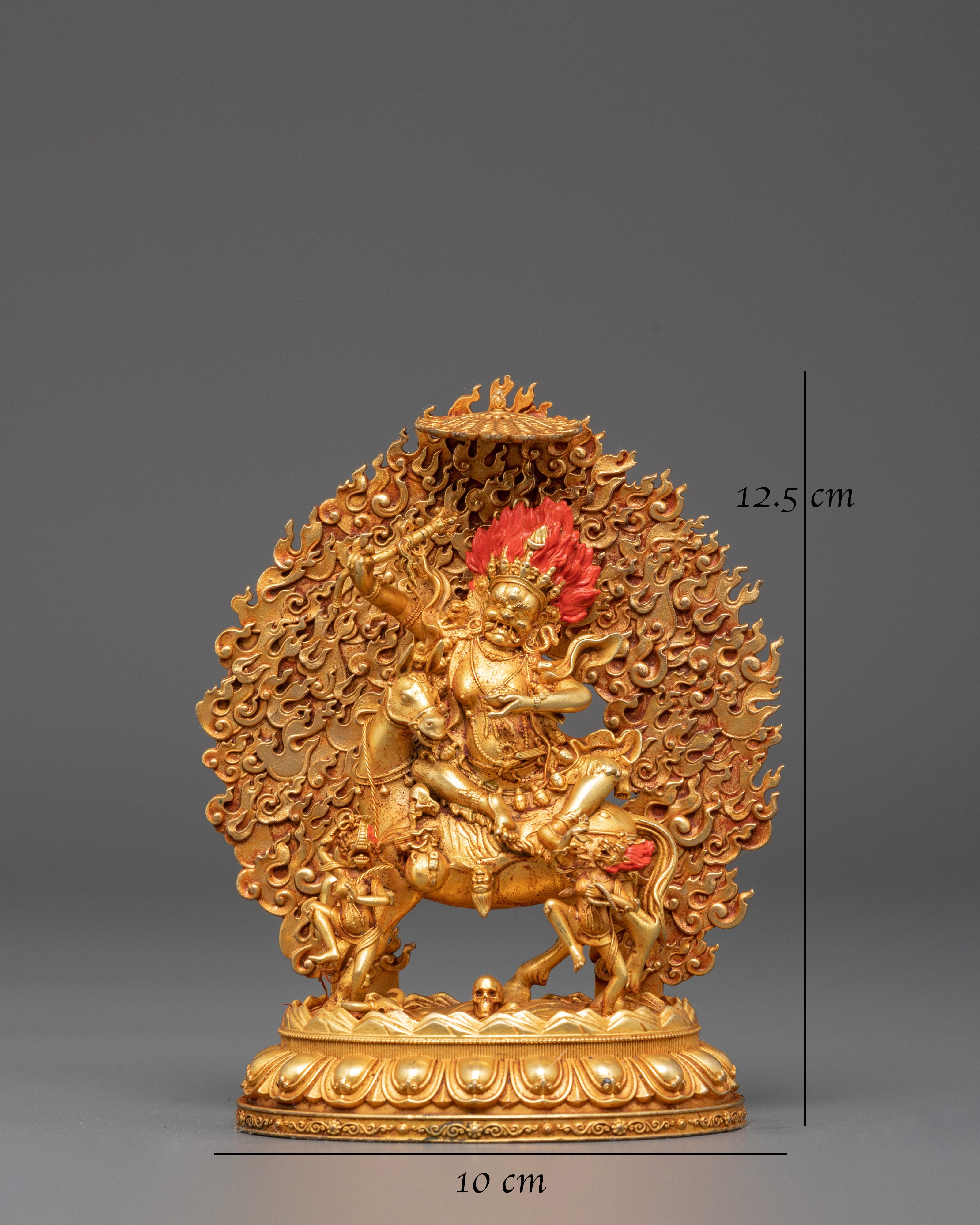 Sacred Tantric Buddhist Palden Lhamo Statue | Protector of the Dharma