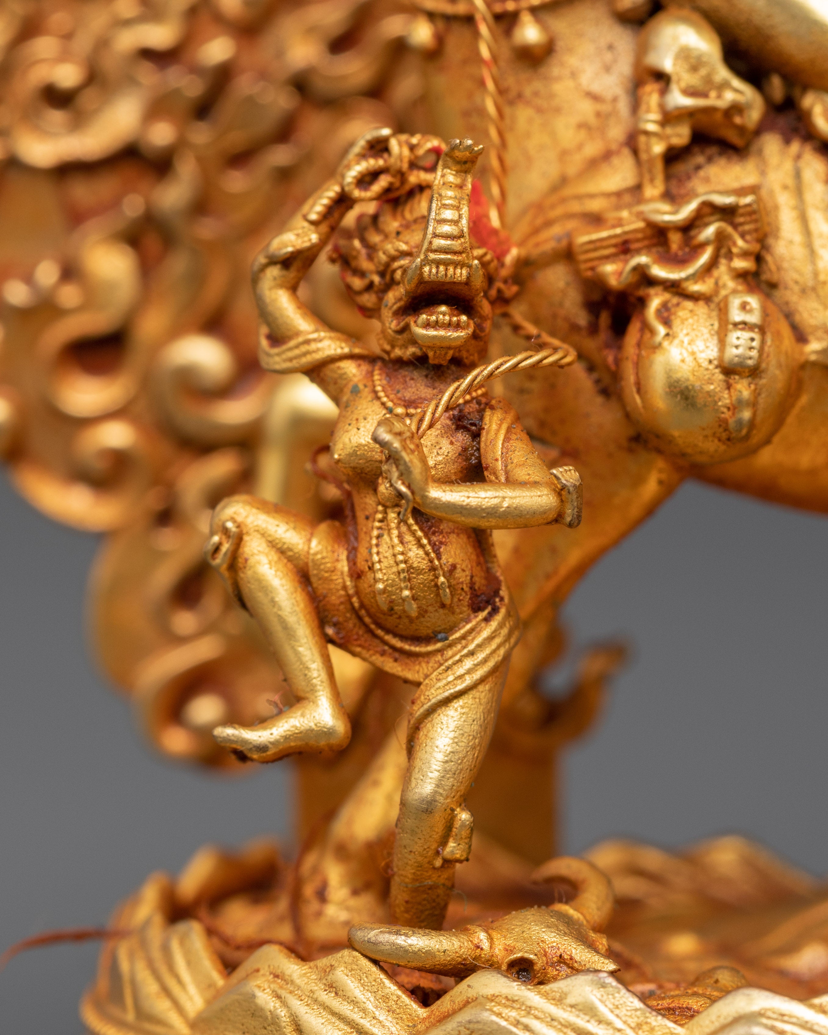 Sacred Tantric Buddhist Palden Lhamo Statue | Protector of the Dharma