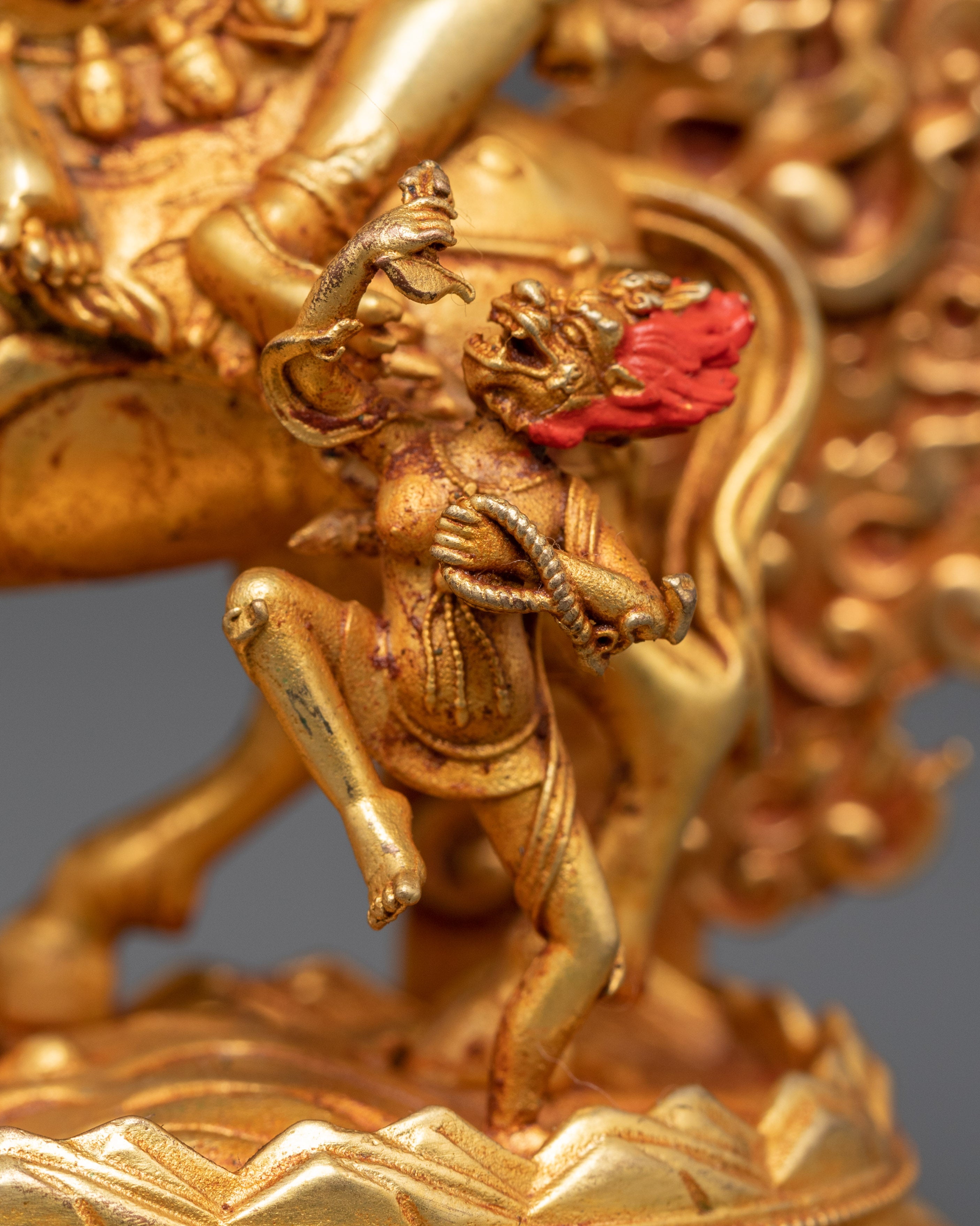Sacred Tantric Buddhist Palden Lhamo Statue | Protector of the Dharma