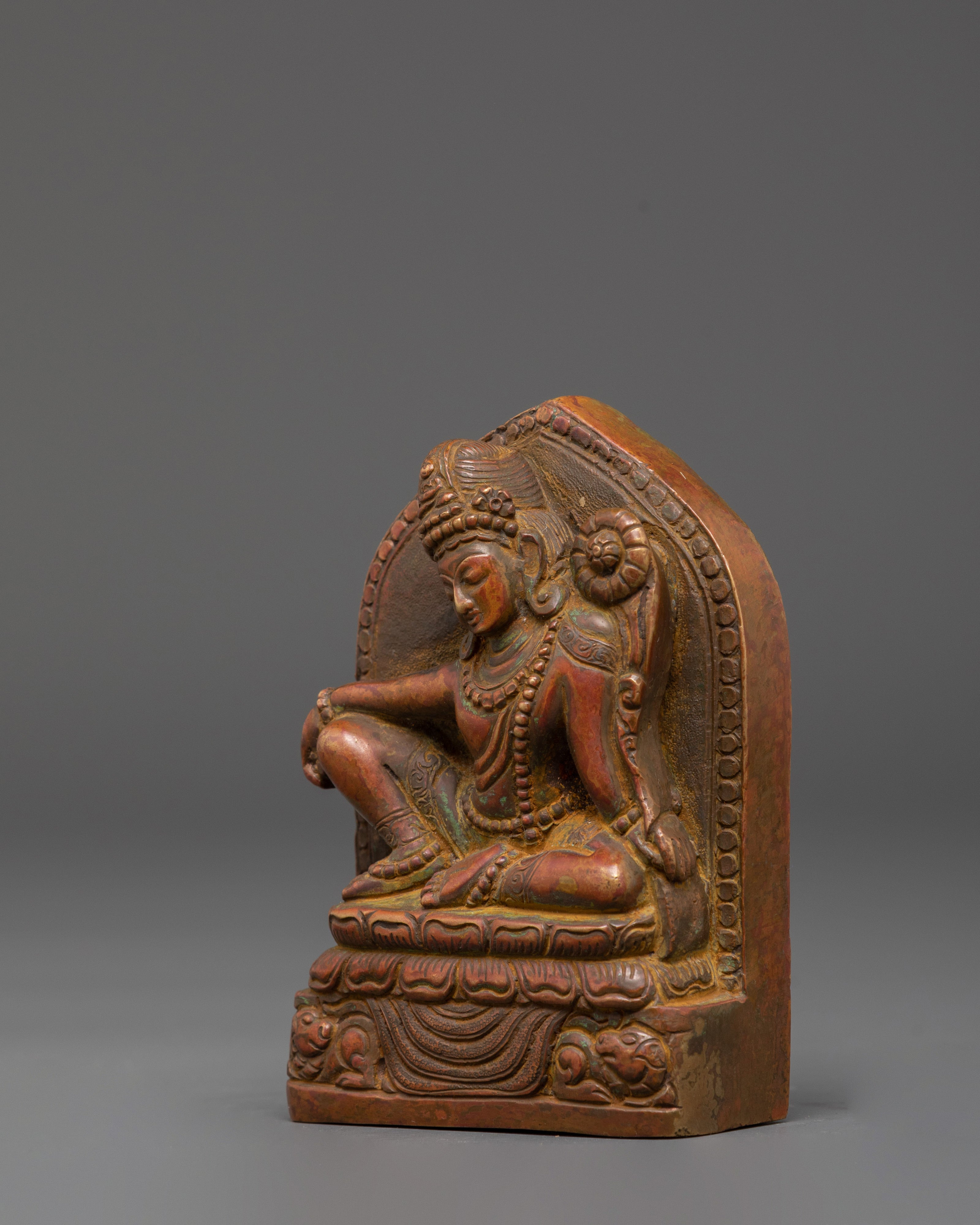 The compassionate Fearless Deity Lokeshwor | Handcrafted Buddhist Statue