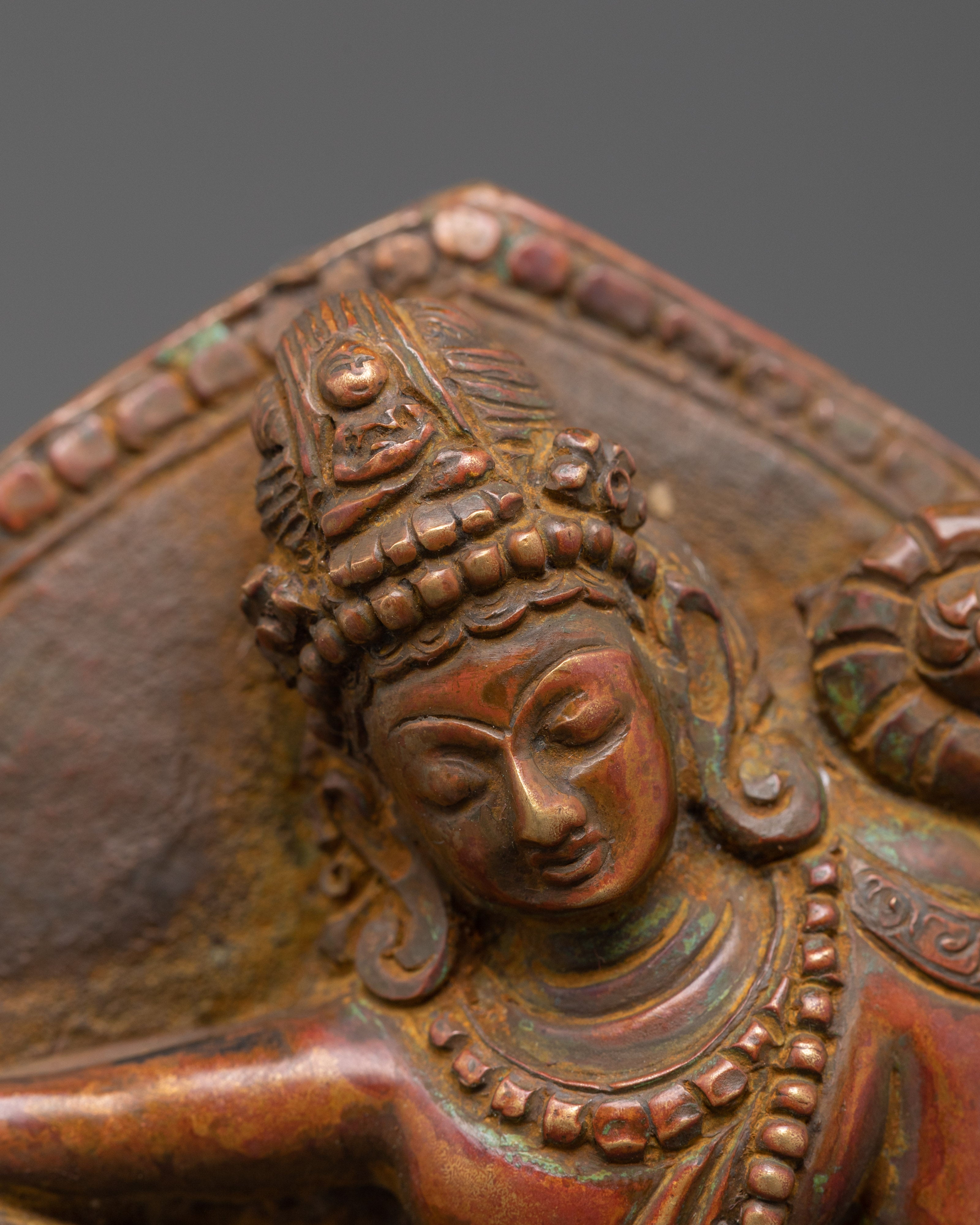 The compassionate Fearless Deity Lokeshwor | Handcrafted Buddhist Statue