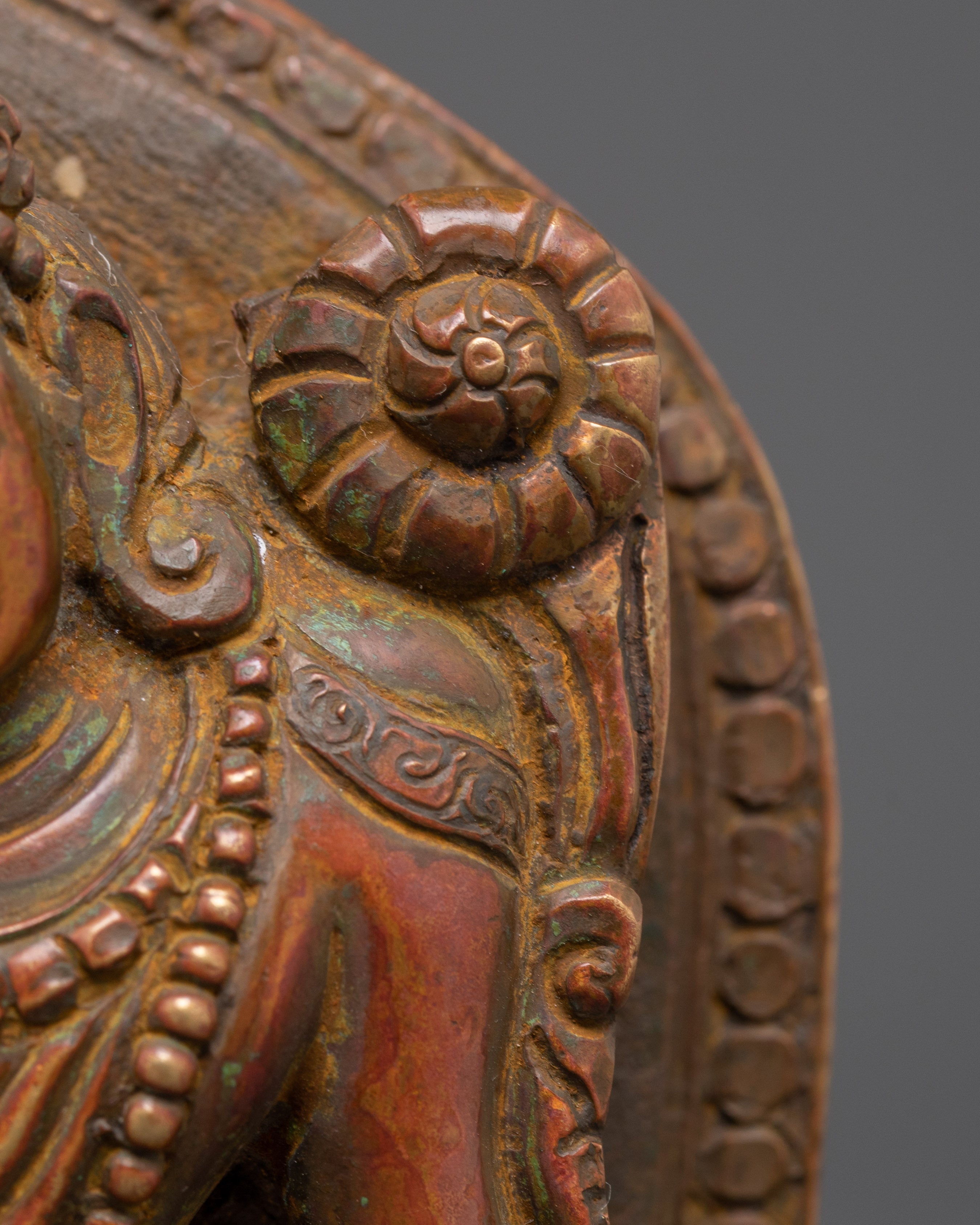 The compassionate Fearless Deity Lokeshwor | Handcrafted Buddhist Statue