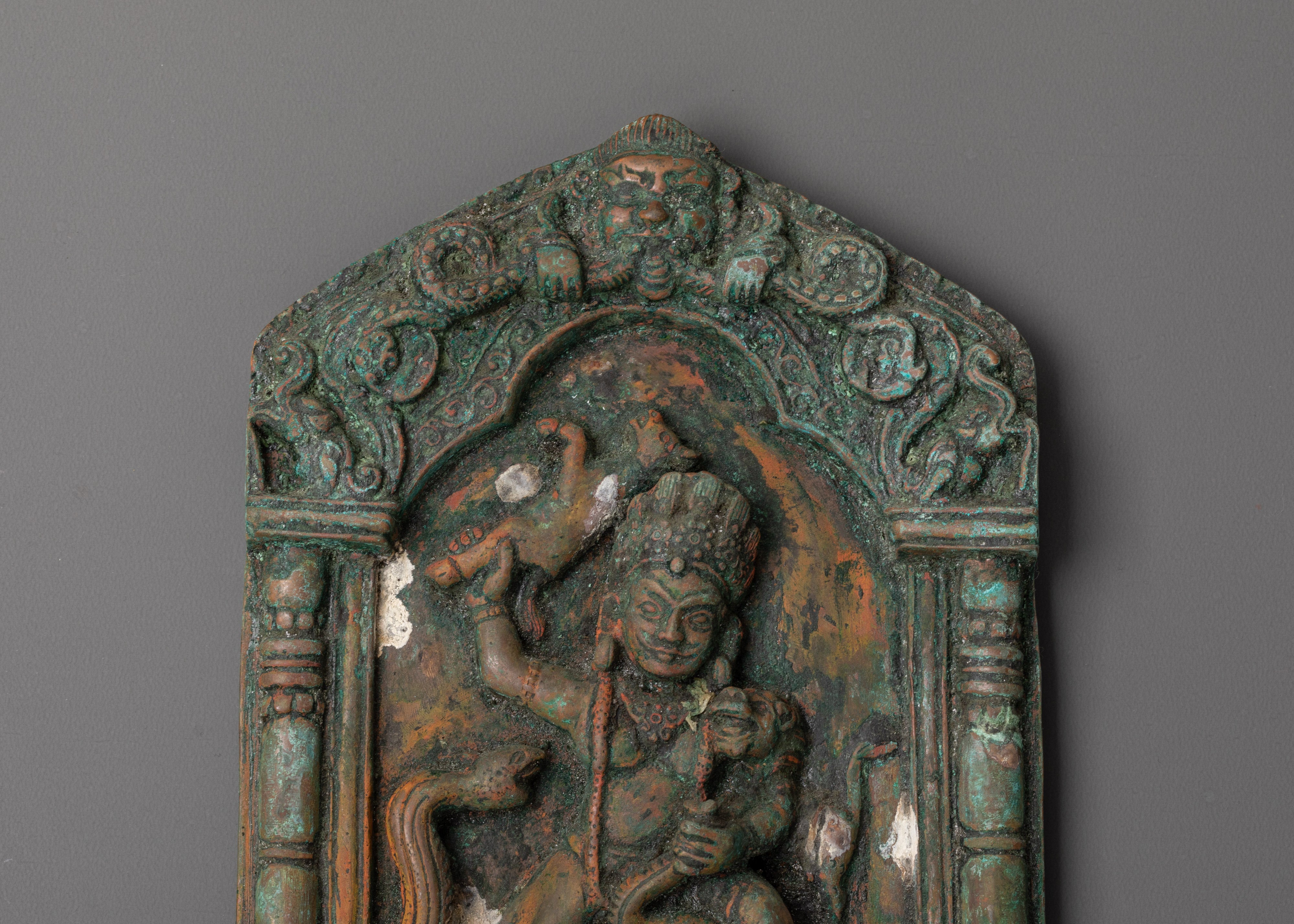 Handcrafted Bhimsen Copper Statue | Nepalese Art Piece