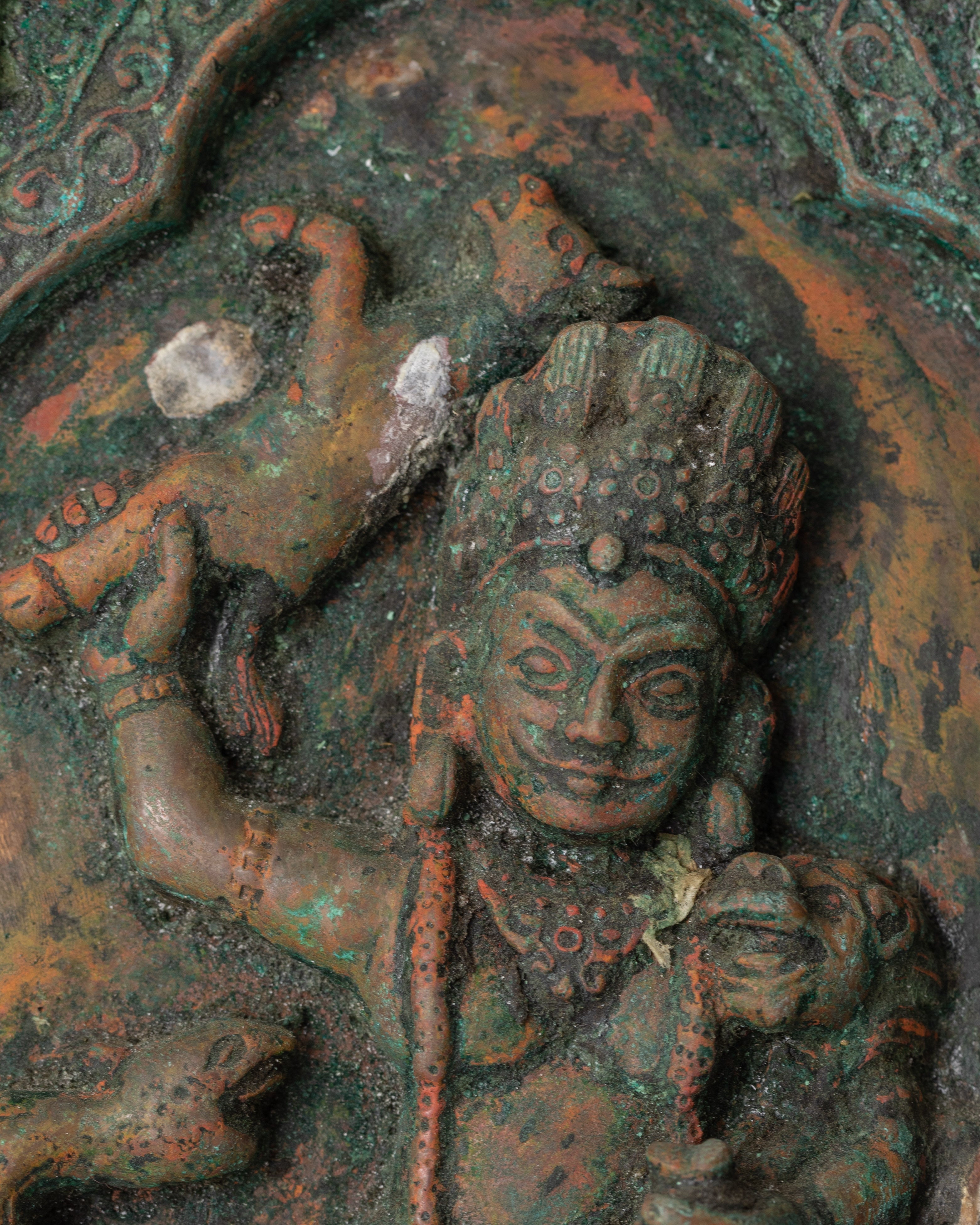 Handcrafted Bhimsen Copper Statue | Nepalese Art Piece