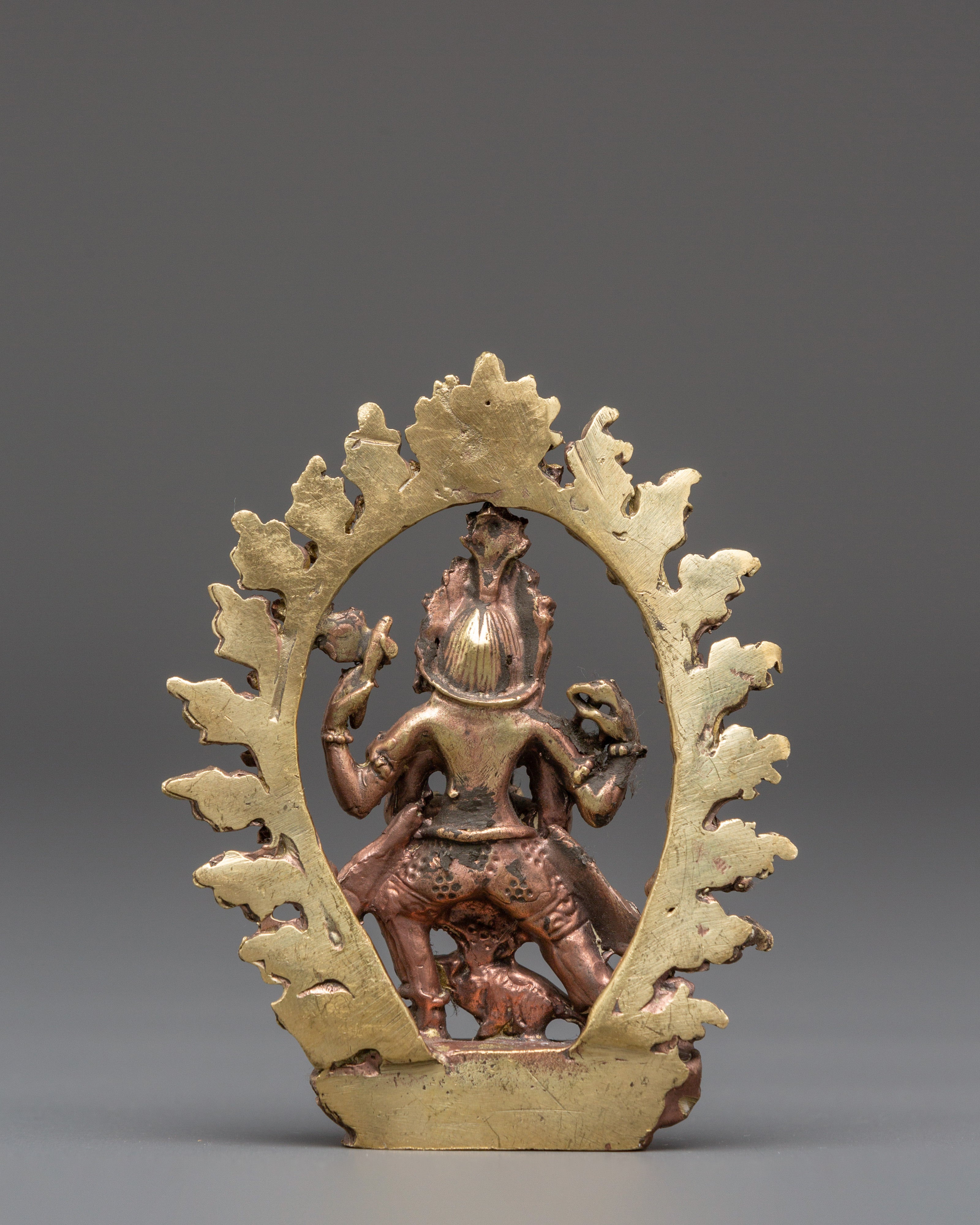 Sacred Statue of Wisdom Icon Ganesha | Brass Hindu God of Knowledge and Success