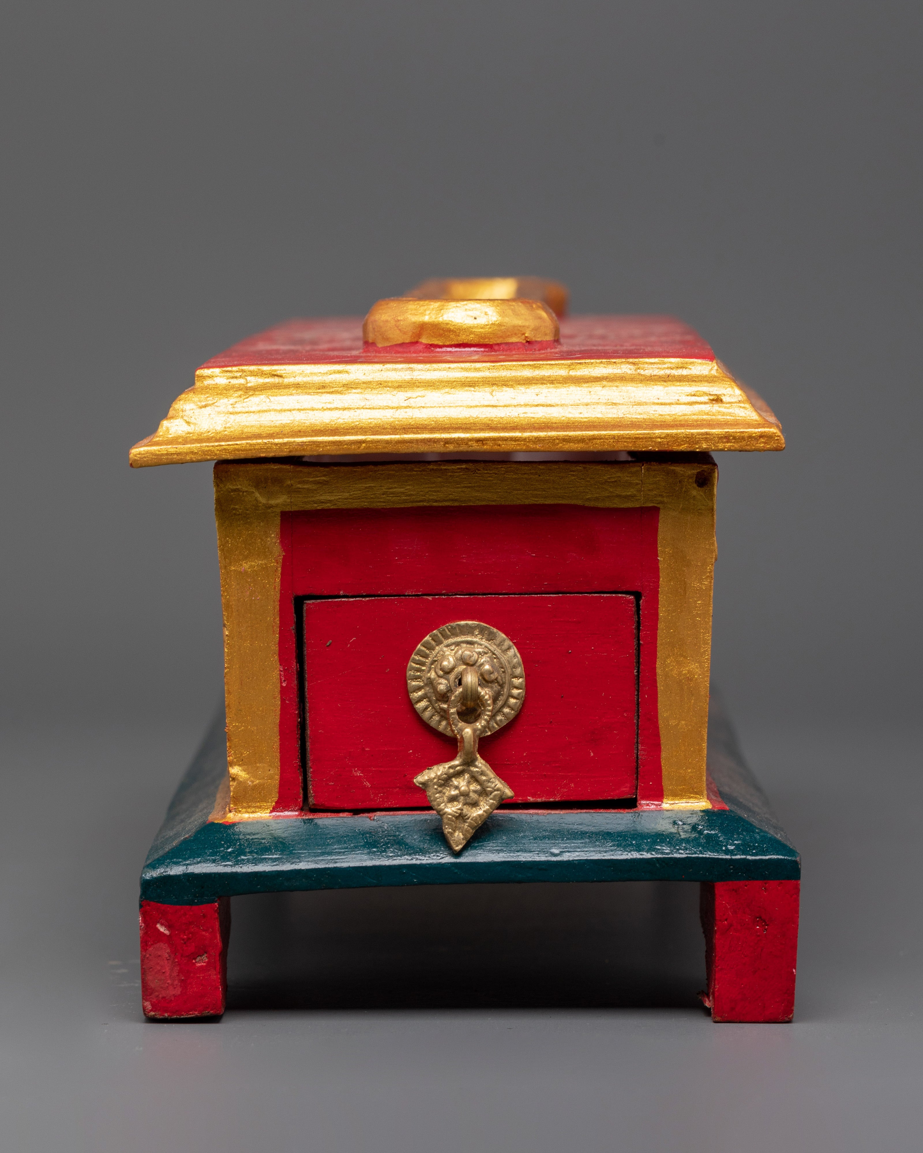 Tibetan Buddhist Incense Burner | Spiritual Alter for Meditation