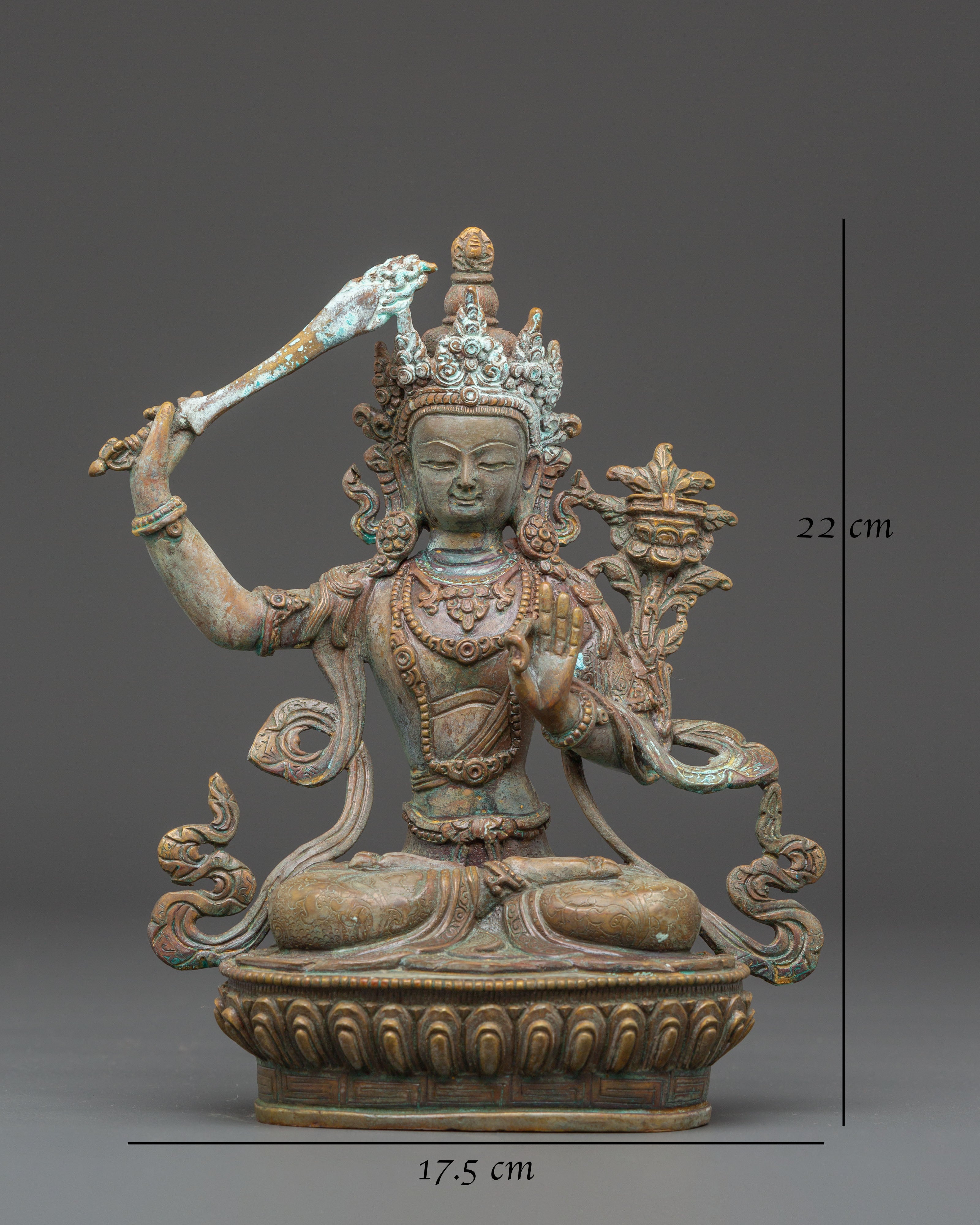 Manjushri Boddhisattva Statue | Symbol of Wisdom