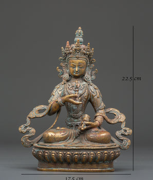 Sacred Purification Deity Vajrasattva Statue | Tibetan Buddhist Sculpture