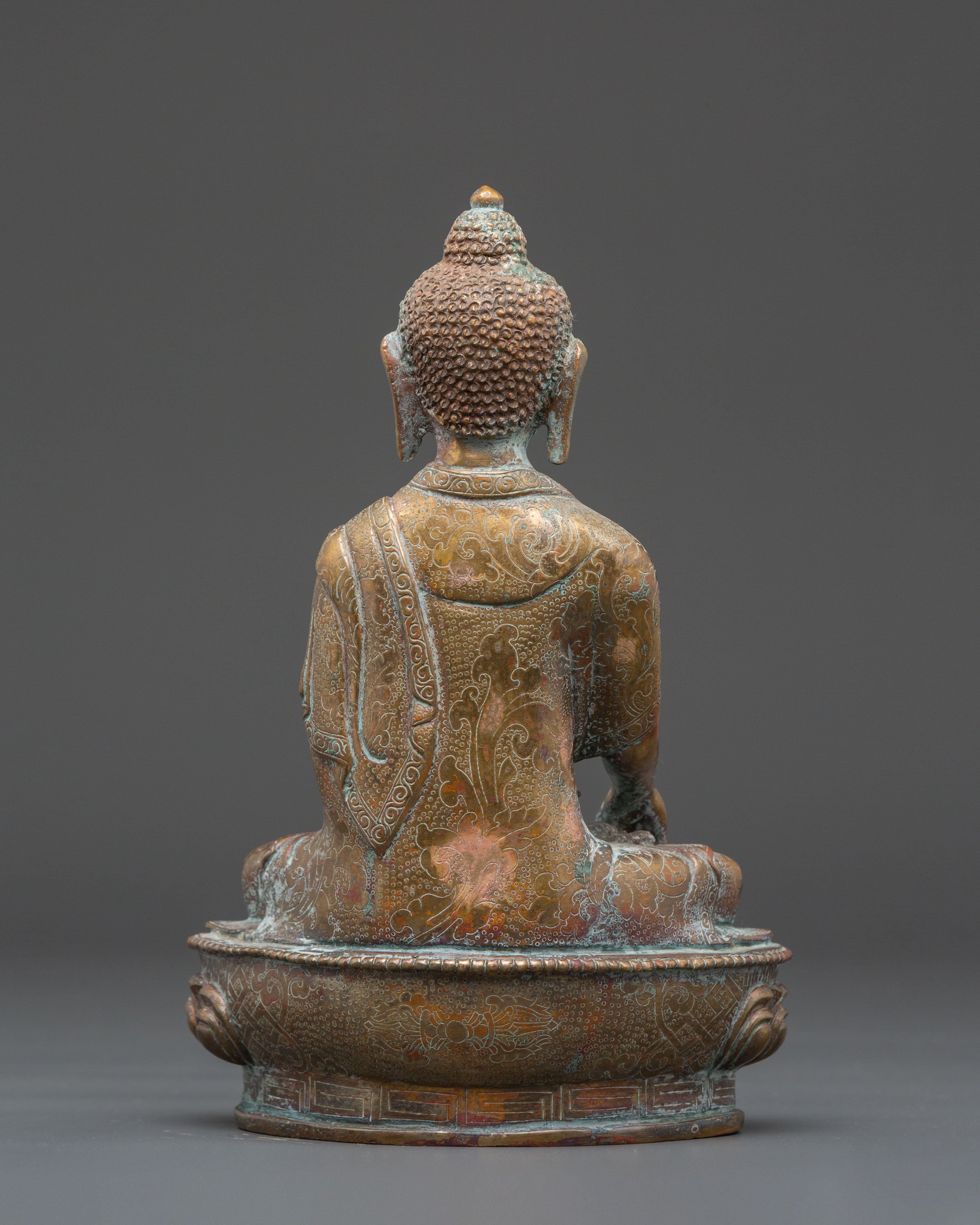 Handmade Tibetan Statue of Shakyamuni Buddha | Symbol of Enlightenment