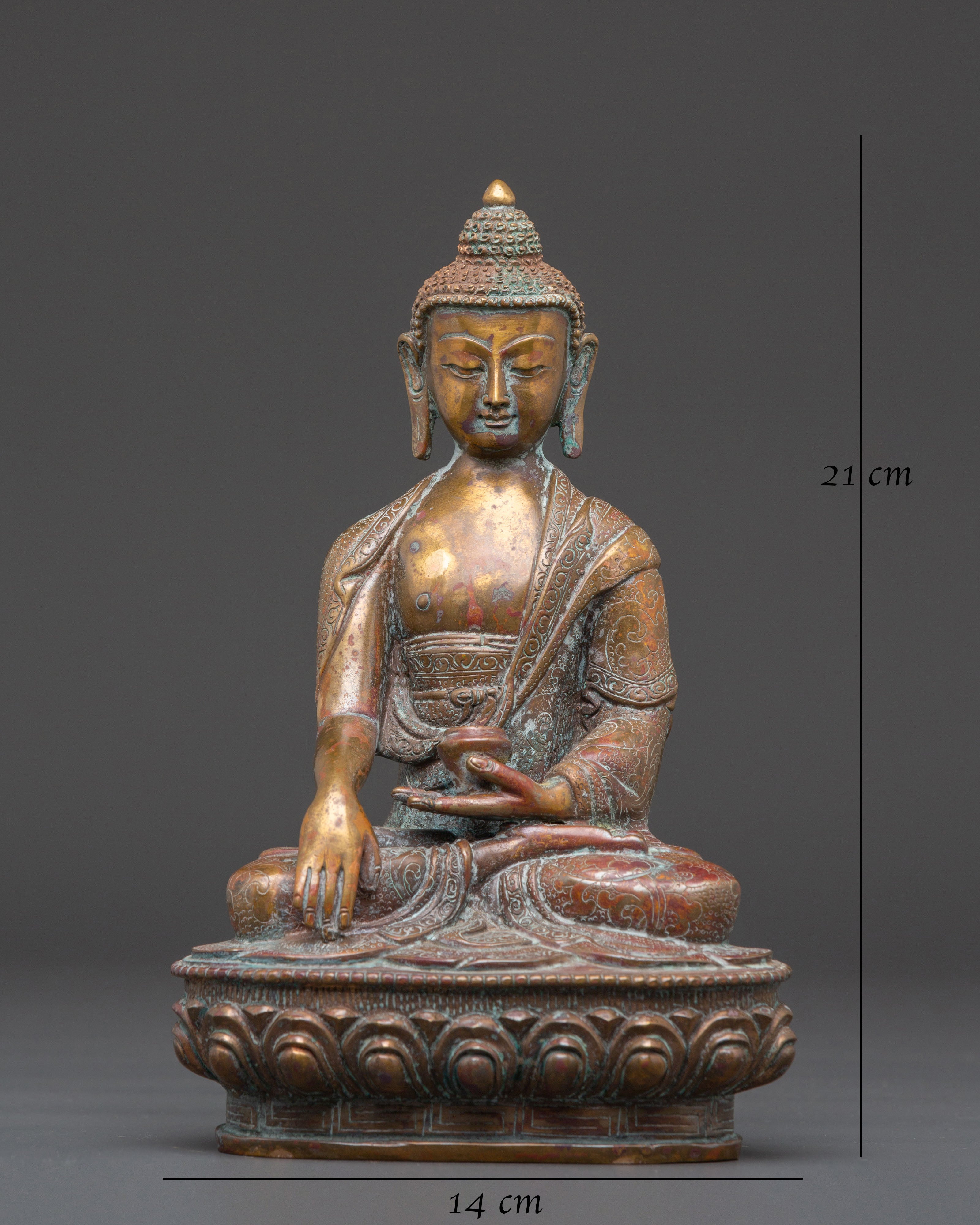 Shakyamuni Buddha Sacred Statue | Gautama Buddha - Founder of Buddhism