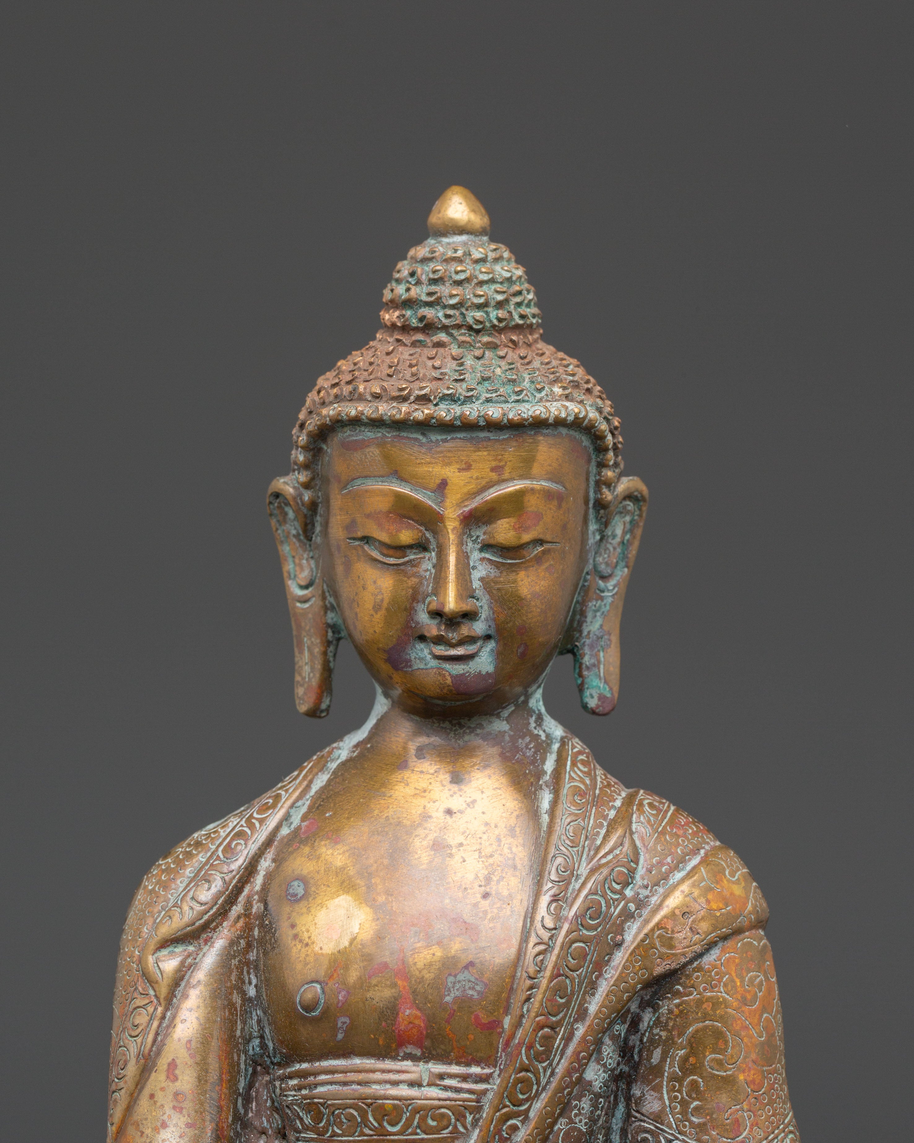 Shakyamuni Buddha Sacred Statue | Gautama Buddha - Founder of Buddhism
