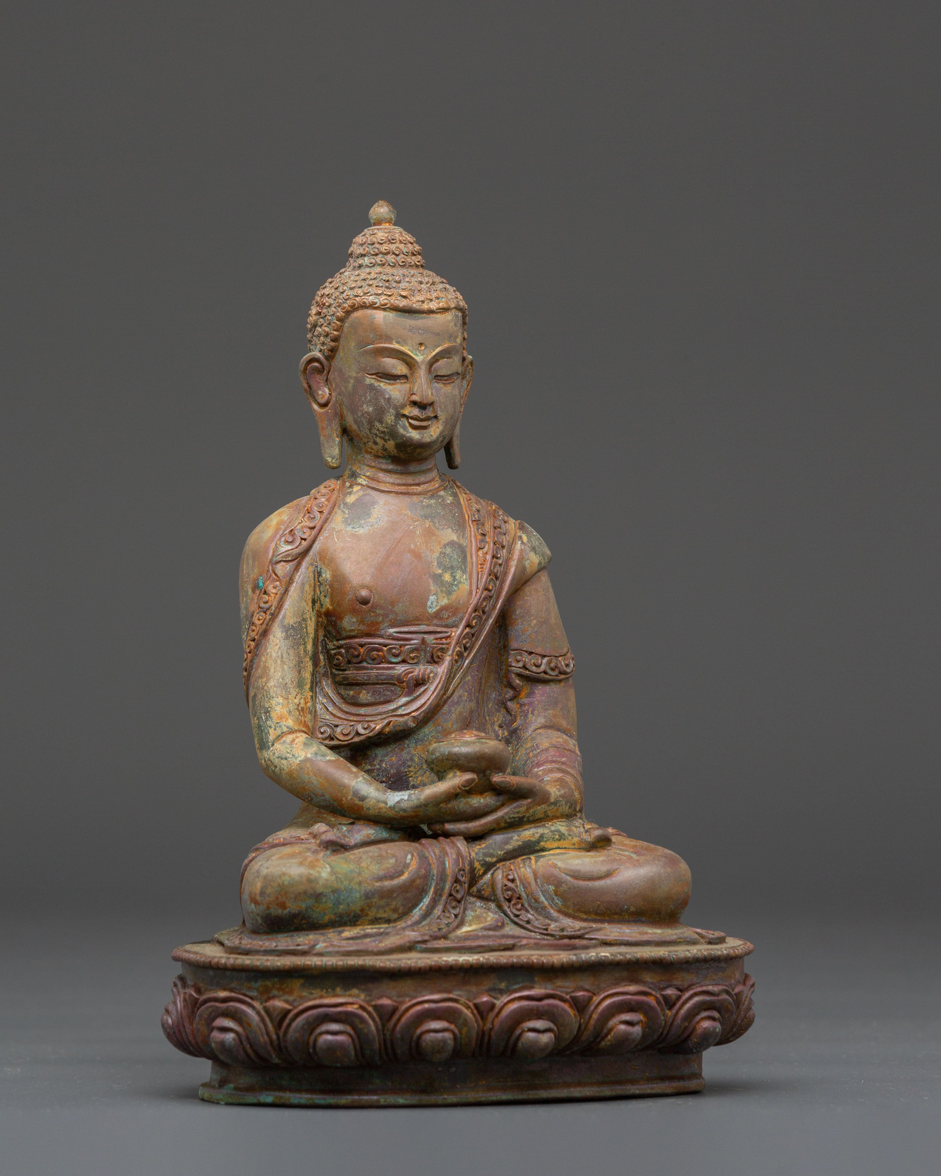 Handcrafted Statue of Amitabha Buddha | Buddha of Universal Compassion