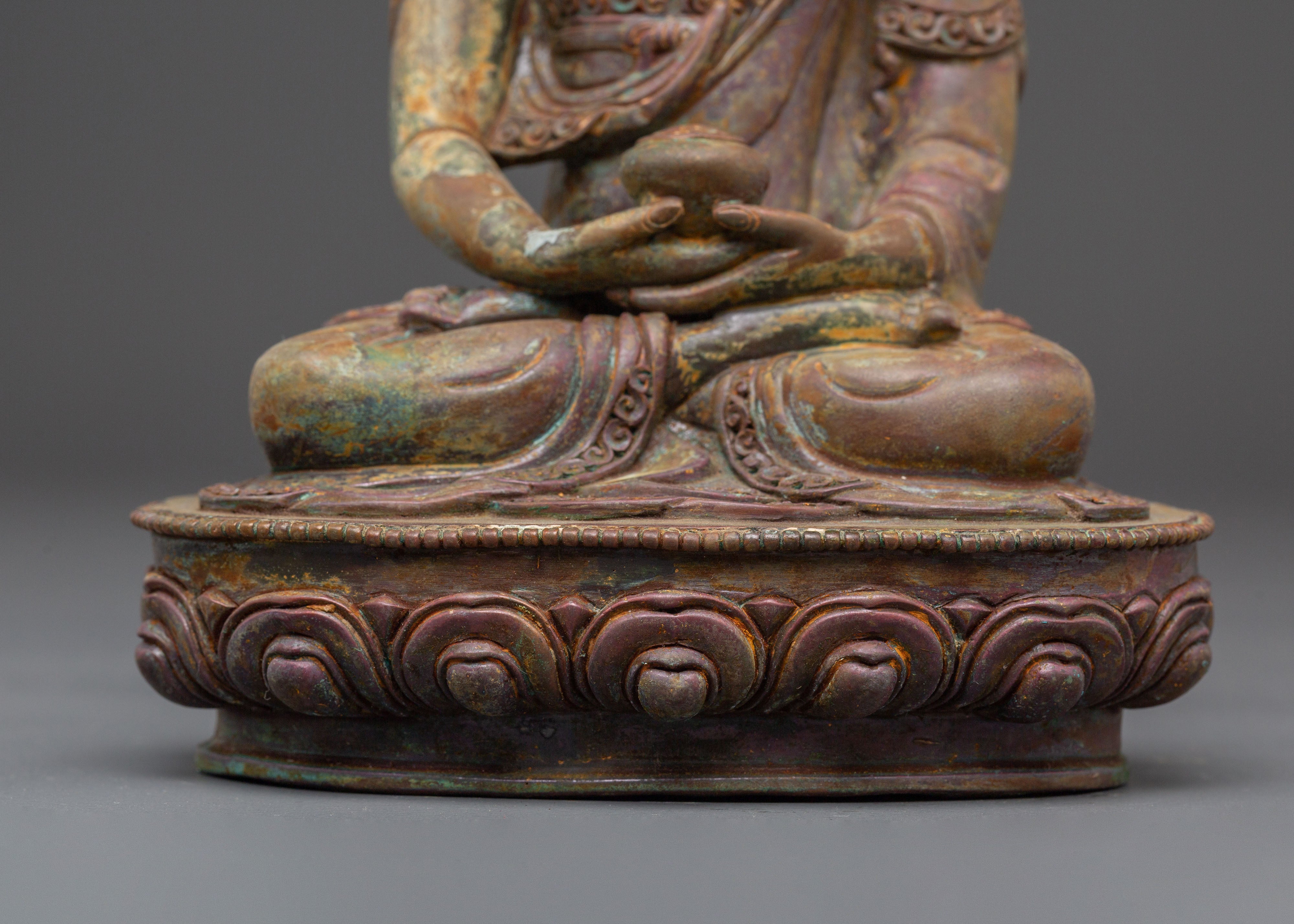 Handcrafted Statue of Amitabha Buddha | Buddha of Universal Compassion