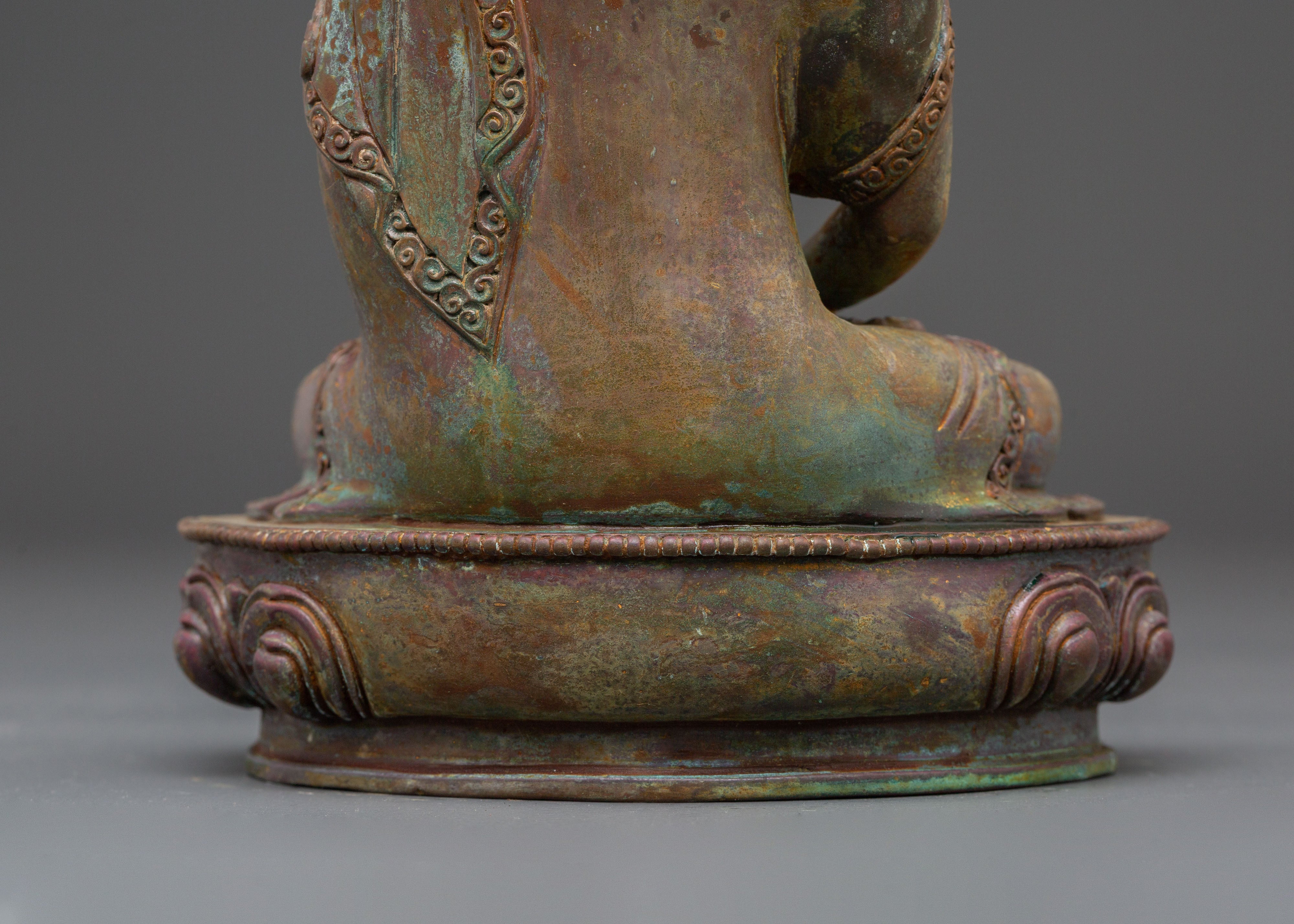 Handcrafted Statue of Amitabha Buddha | Buddha of Universal Compassion