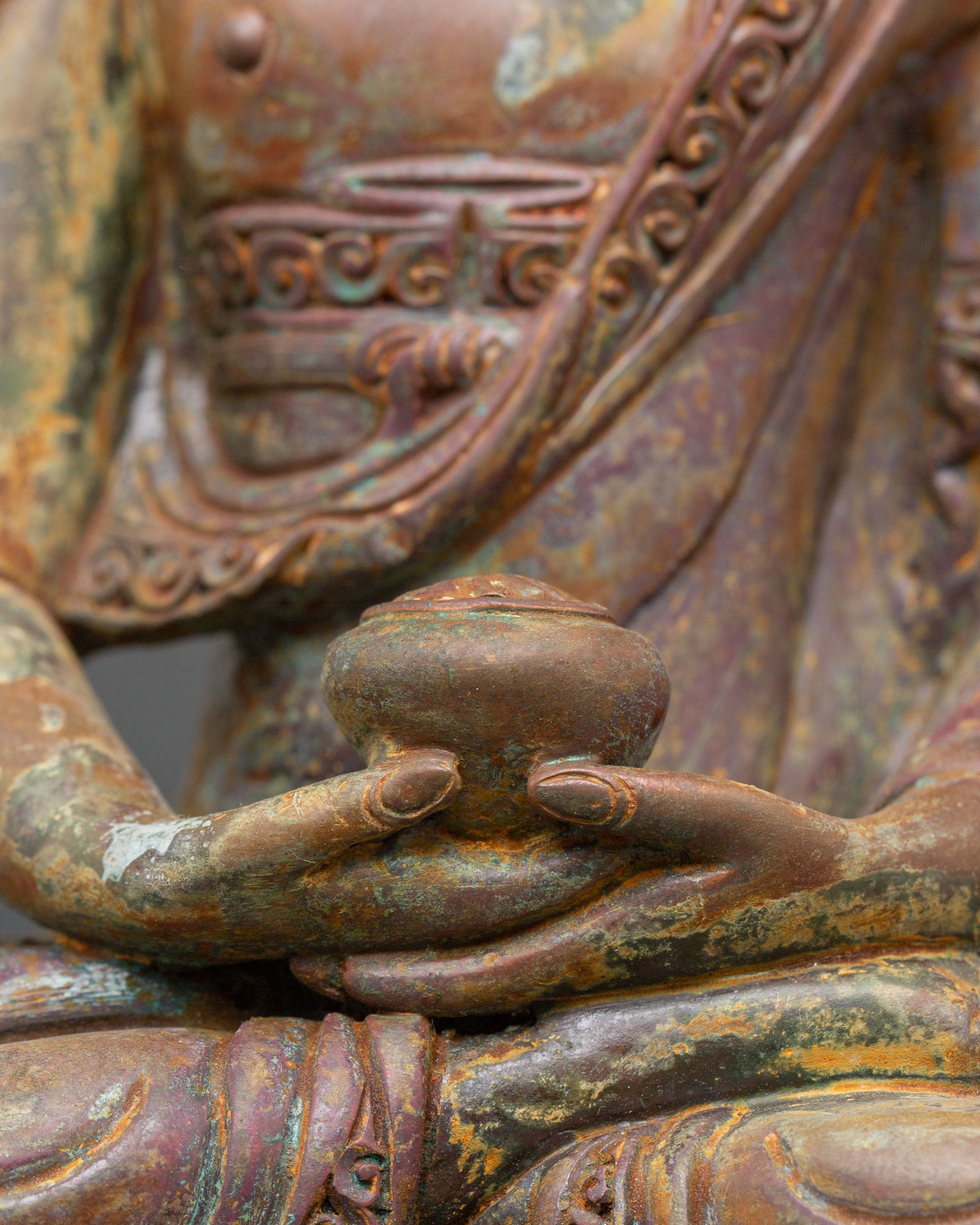Handcrafted Statue of Amitabha Buddha | Buddha of Universal Compassion