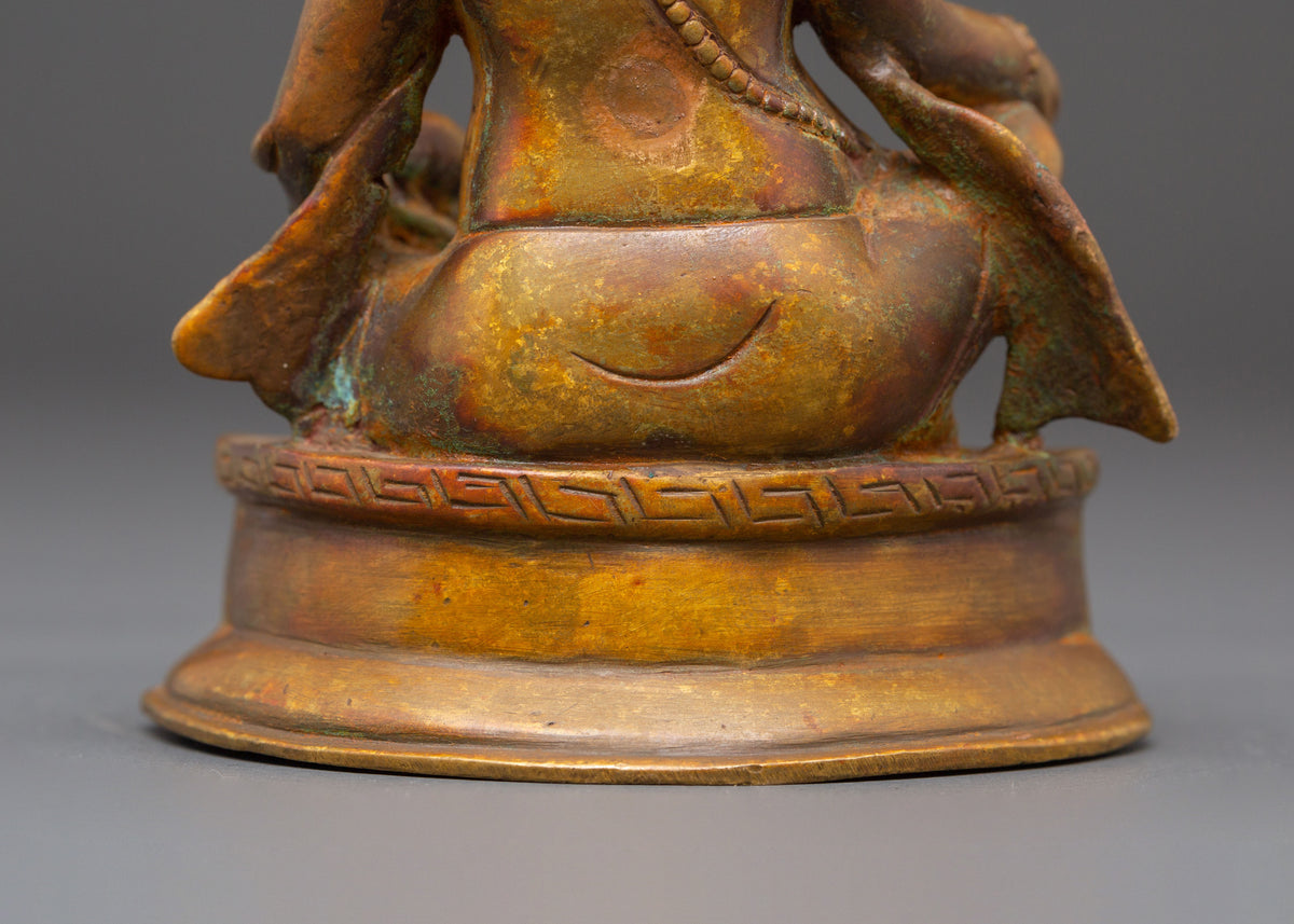 Buddhist Wealth Lord Dzambhala Statue | Symbol of Prosperity and Abundance