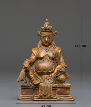 Buddhist Wealth Lord Dzambhala Statue | Symbol of Prosperity and Abundance