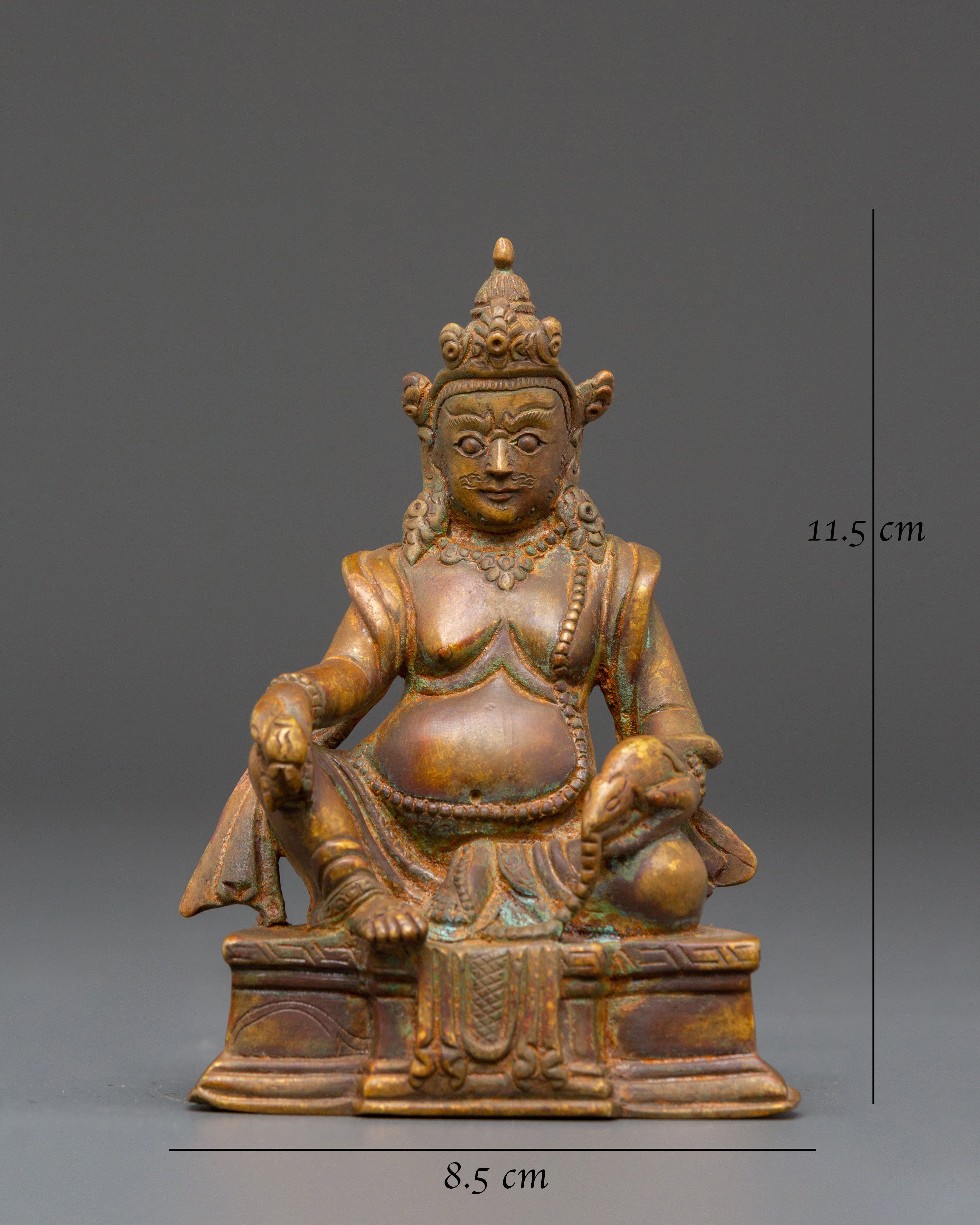 Buddhist Wealth Lord Dzambhala Statue | Symbol of Prosperity and Abundance