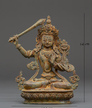 Sacred Statue of Manjushri  | Symbol of Fearlessness