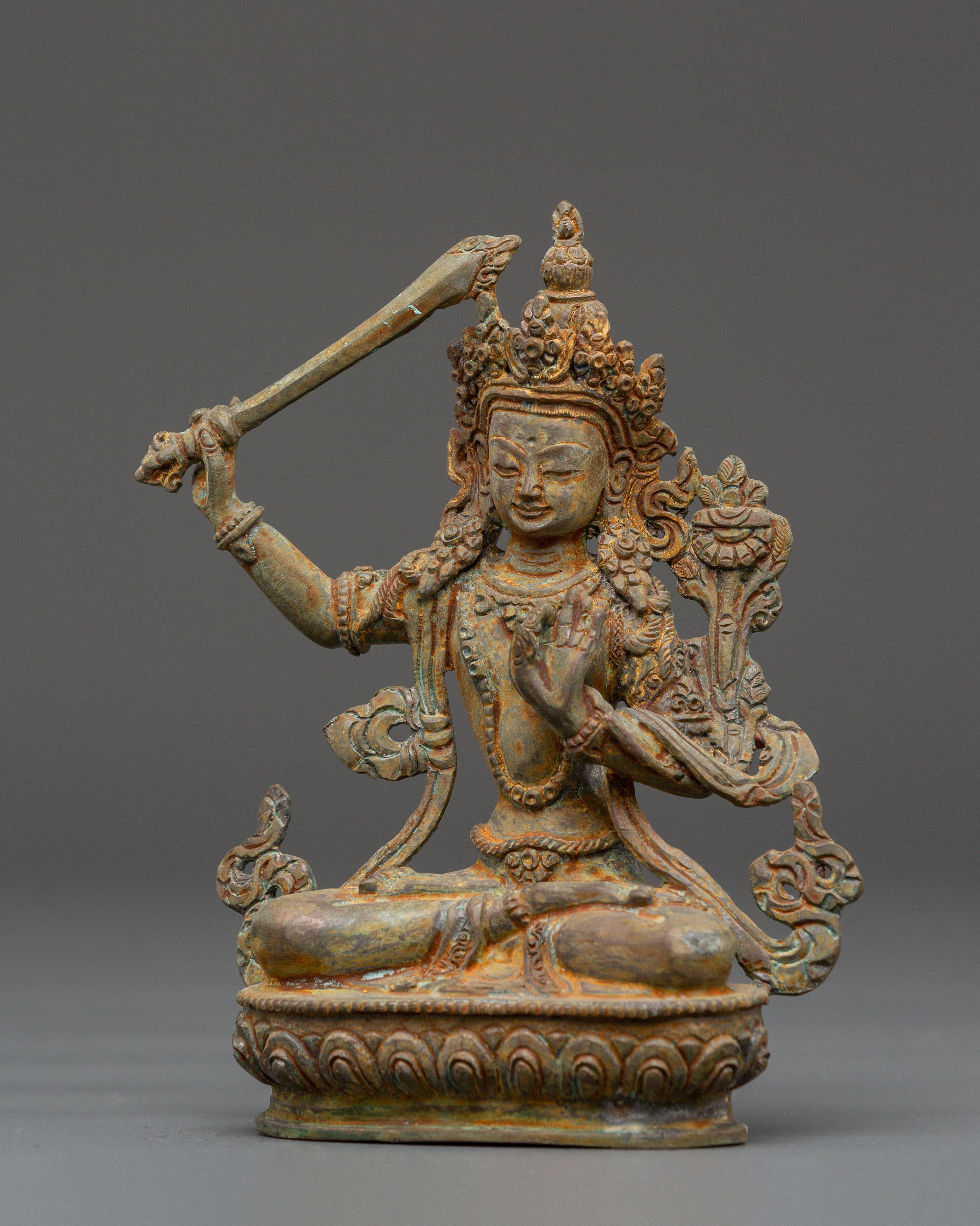 Sacred Statue of Manjushri  | Symbol of Fearlessness