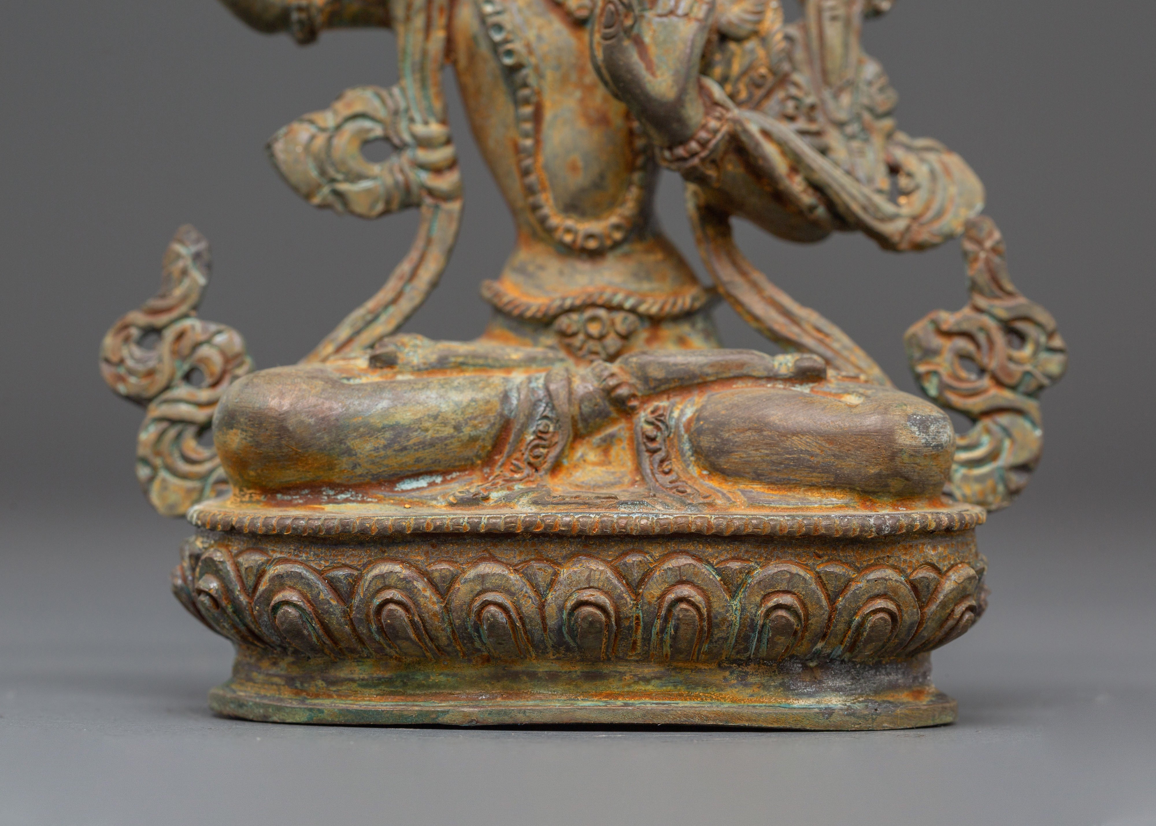 Sacred Statue of Manjushri  | Symbol of Fearlessness