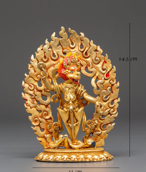 Powerful Dorje Phurba Vajrakilaya Statue | A Symbol of Spiritual Transformation