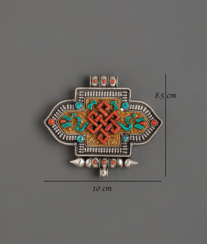 Handmade Spiritual Ghau Box Locket | Symbol of Spiritual protection