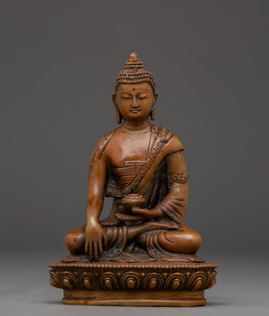 Meditation Shakyamuni Buddha Copper Statue |