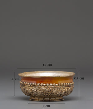 Amber Ritual Bowl | Sacred Altar Decor