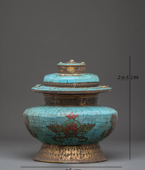 Brass Rice Pot | Handcrafted cultural Decor