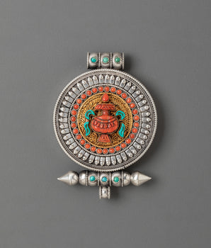 Buddhist Vase Ghau Box Locket