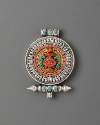 Buddhist Vase Ghau Box Locket
