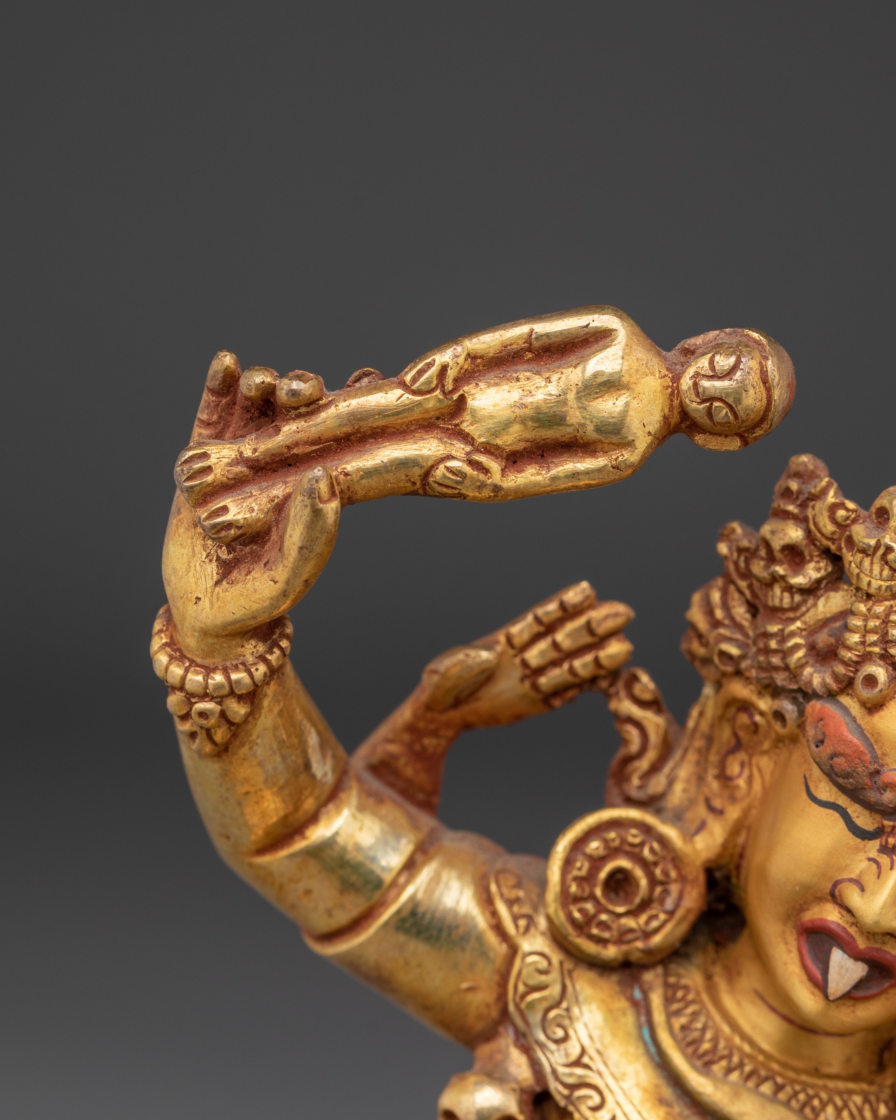Handcrafted Ekajati Statue | Tibetan Buddhist Protector Deity