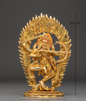 Tibetan Kurukulla Protection Statue | Handcrafted Tibetan Deity