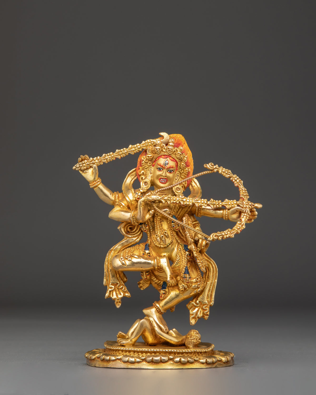Tibetan Kurukulla Protection Statue | Handcrafted Tibetan Deity