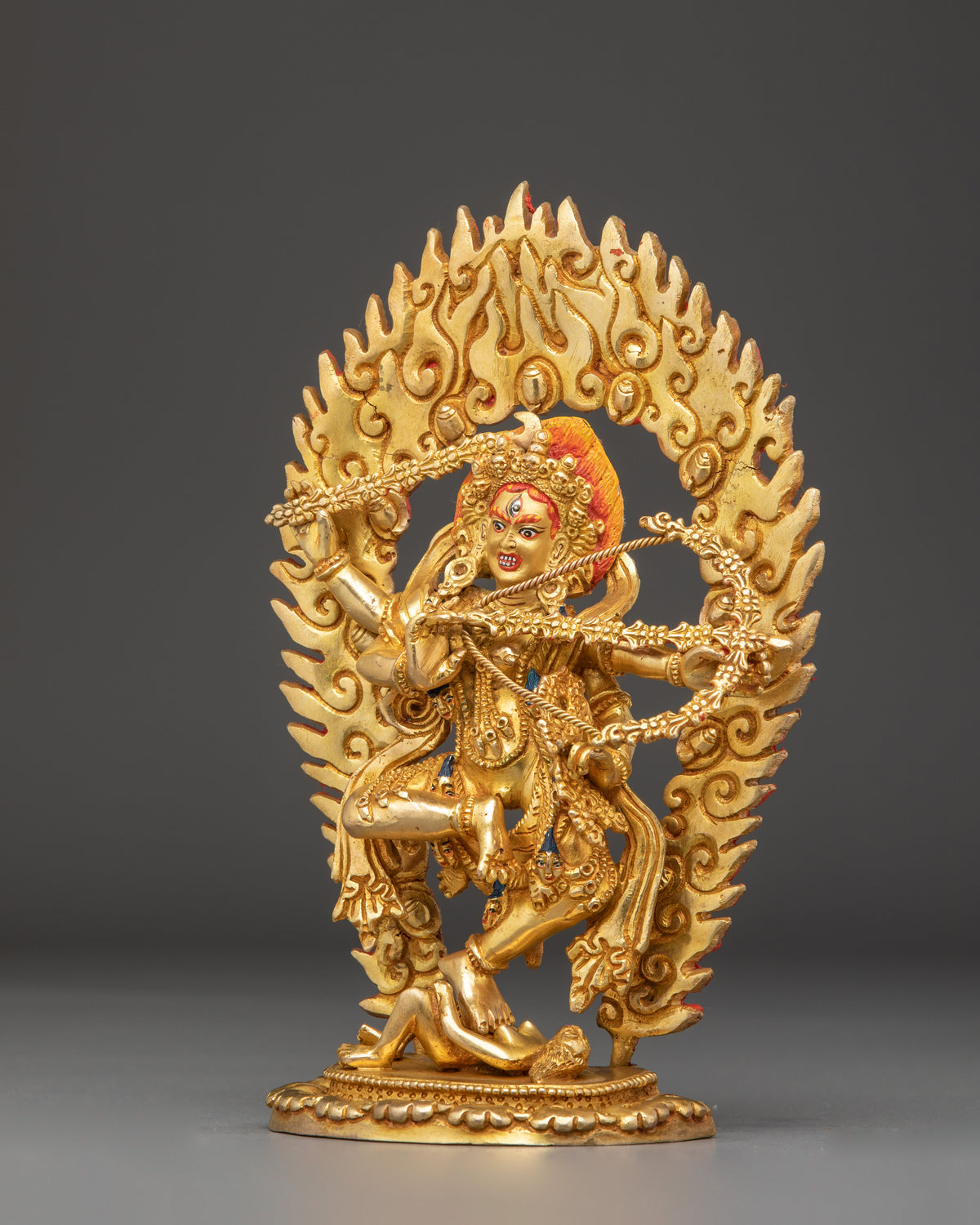 Tibetan Kurukulla Protection Statue | Handcrafted Tibetan Deity