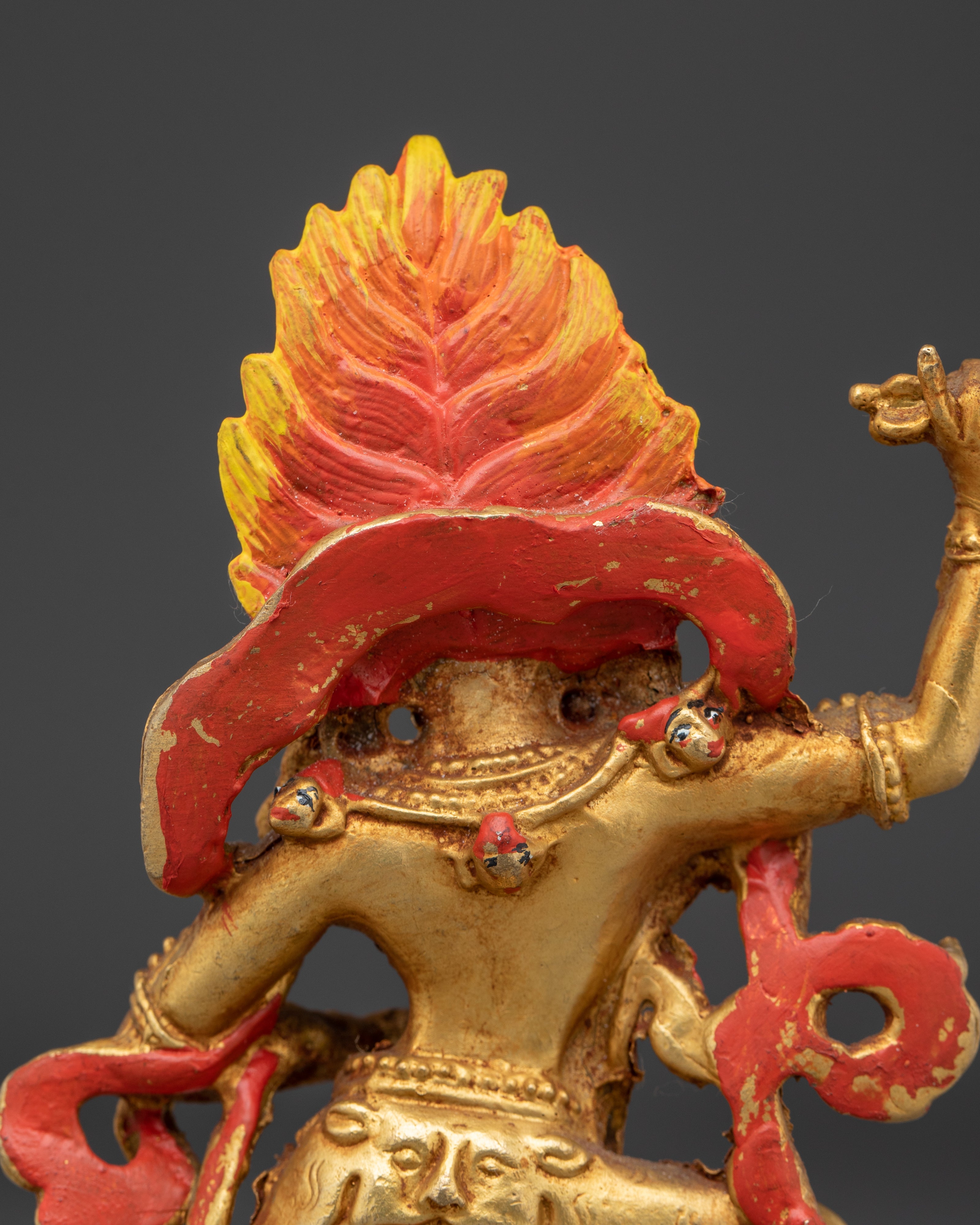 Sacred Dorje Phagmo Statue | Tibetan Protector Deity