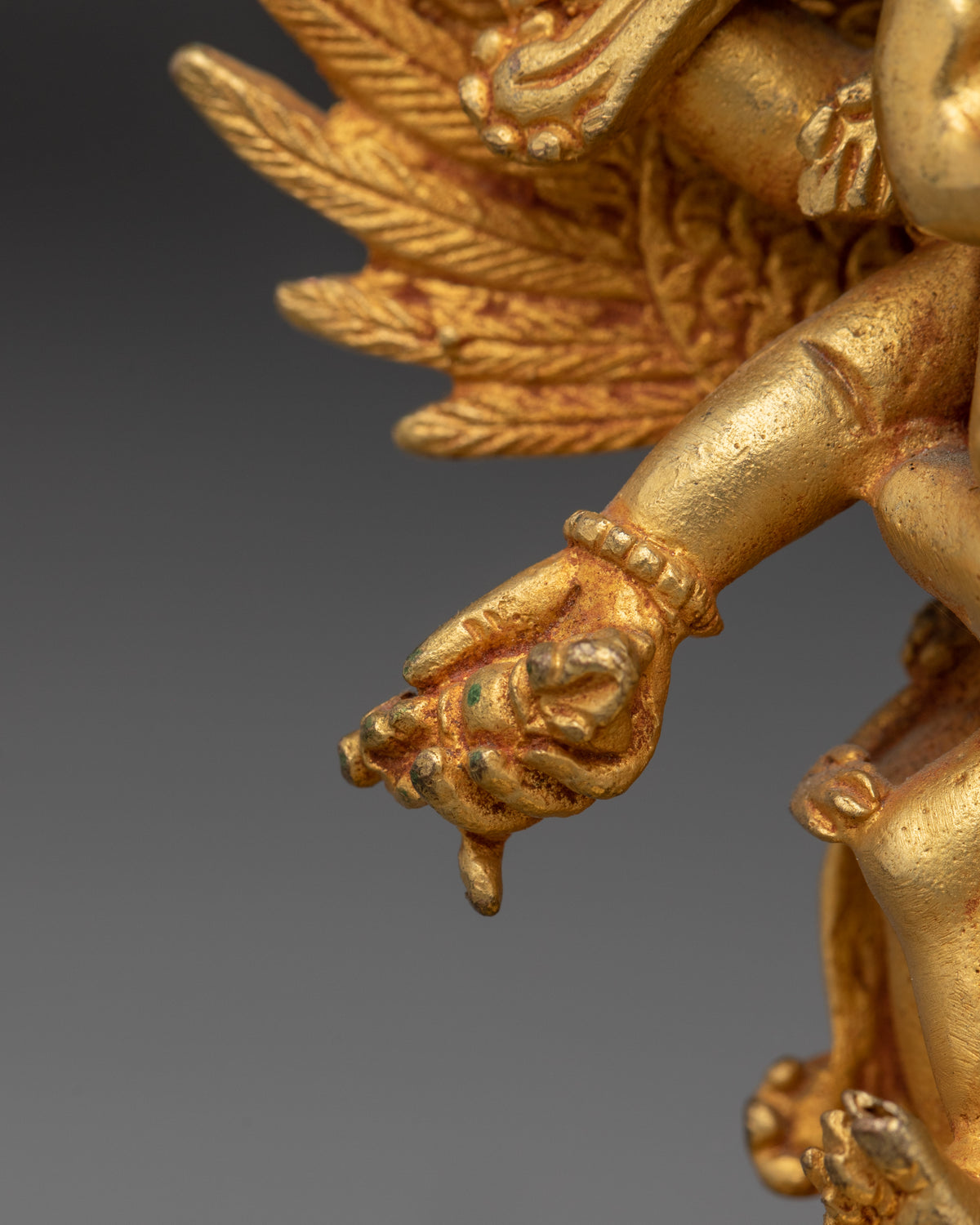 Tibetan Vajrakilaya Protector Statue | Sacred Buddhist Deity
