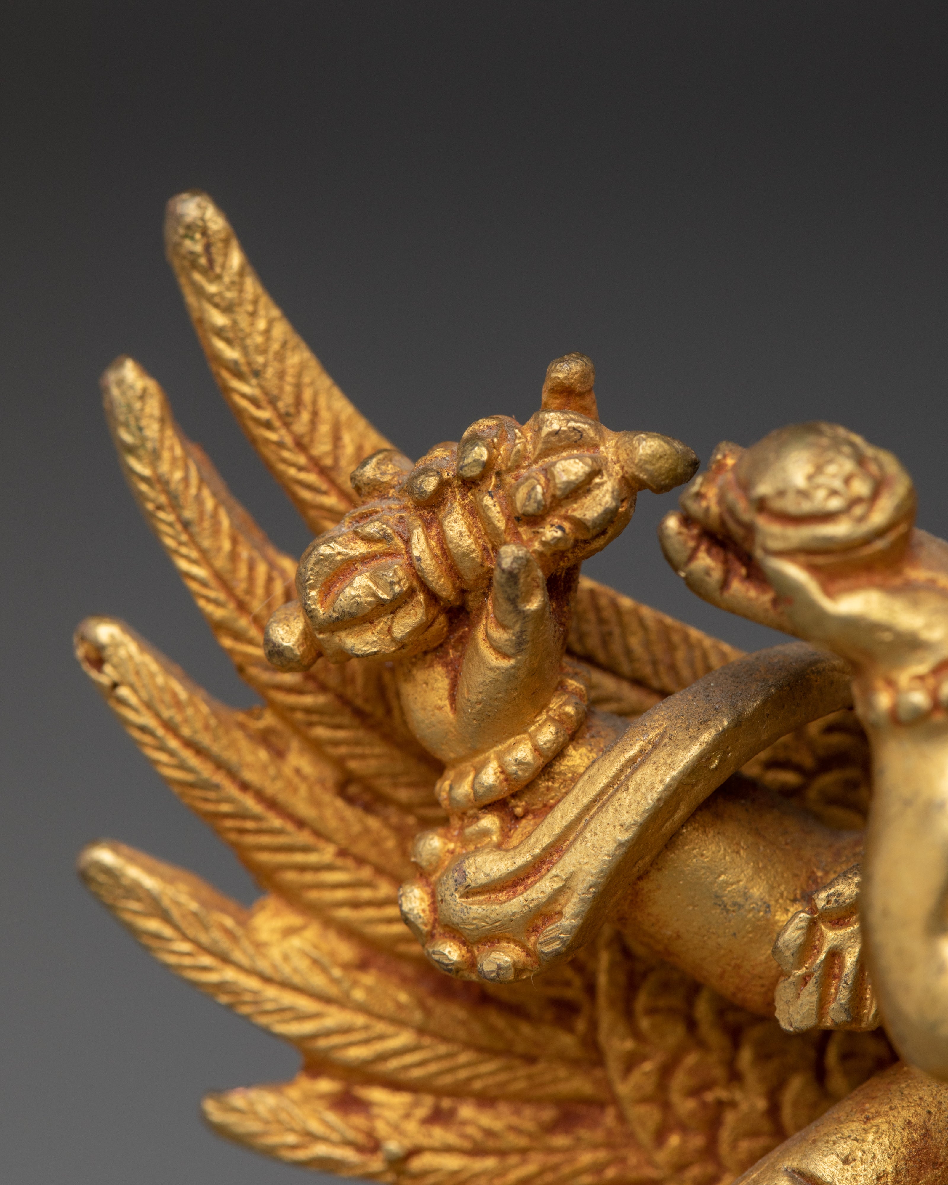 Tibetan Vajrakilaya Protector Statue | Sacred Buddhist Deity