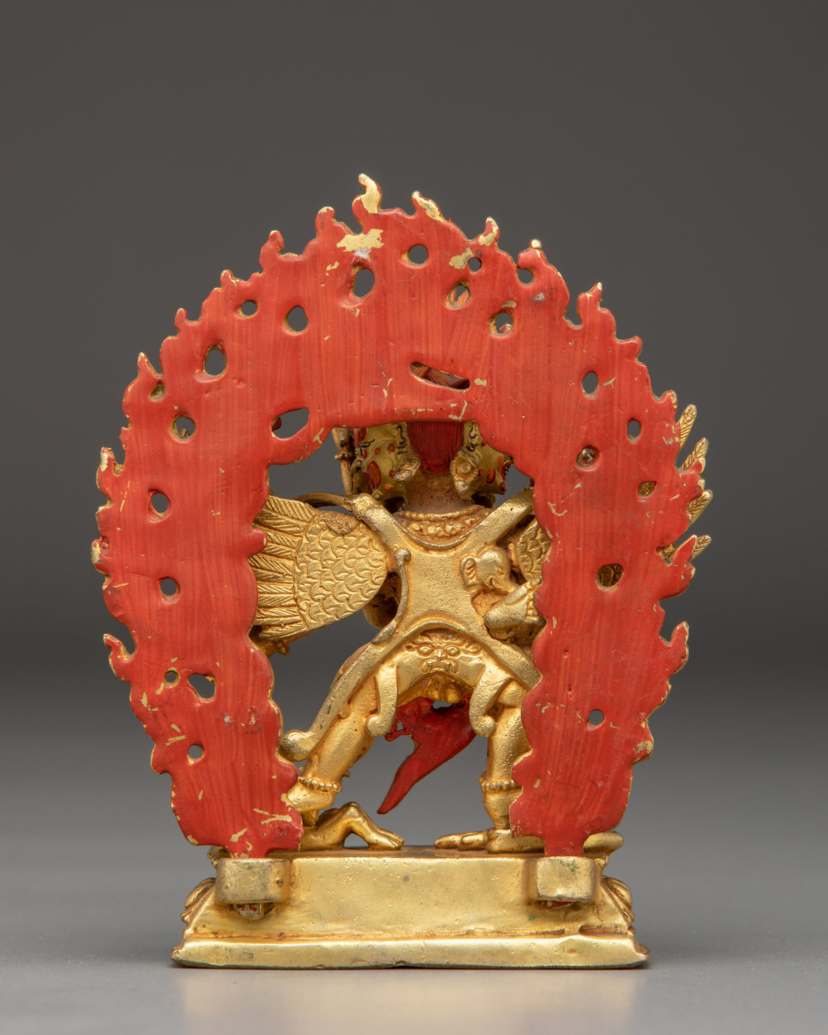 Tibetan Vajrakilaya Protector Statue | Sacred Buddhist Deity