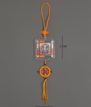 4 Armed Chenrezig Butti | Buddhist Protection Amulet of Compassion