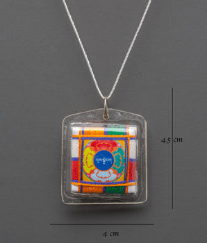 Tibetan Mantra Protection Buti | Buddhist Sacred Syllable Charm